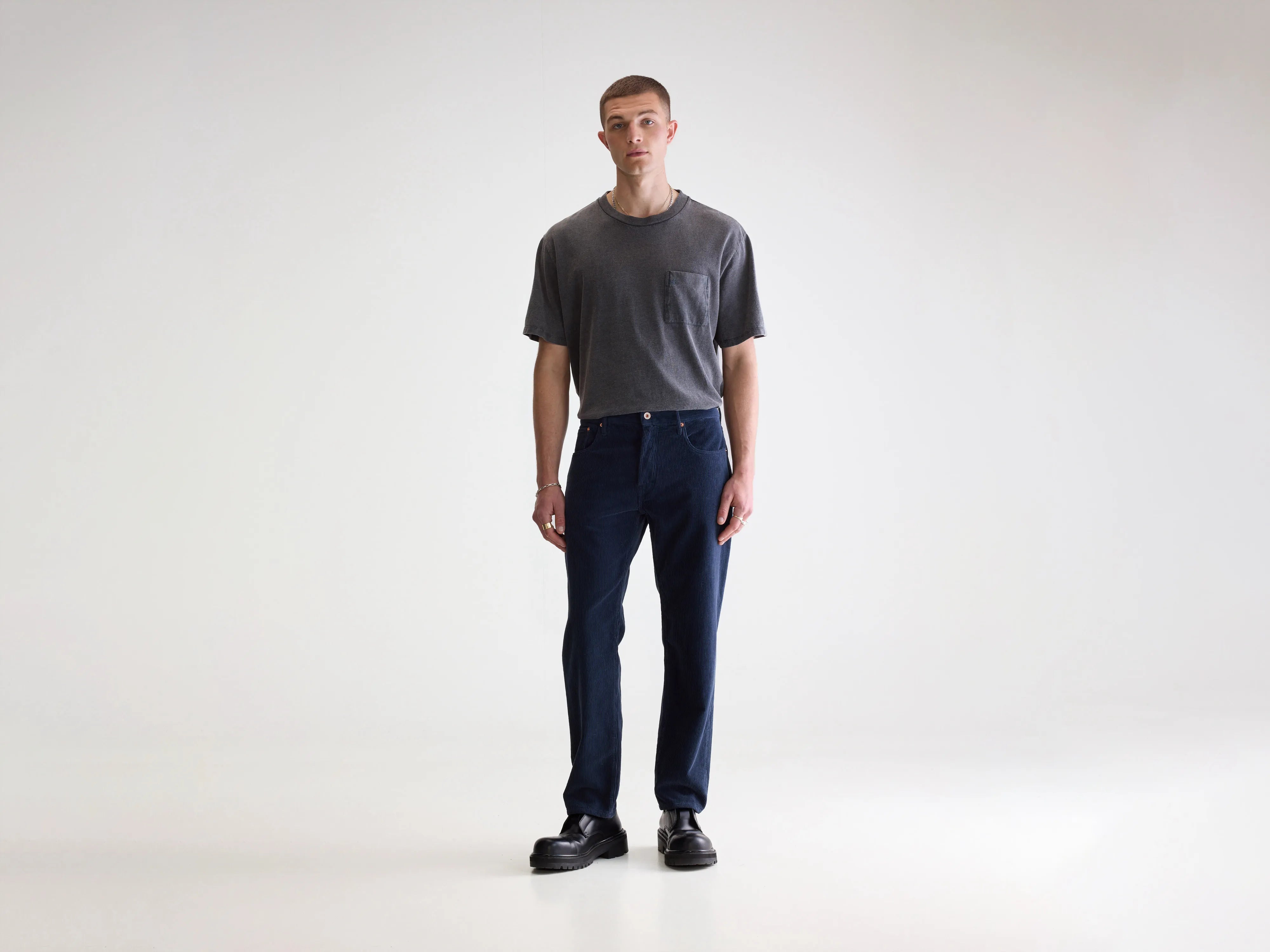 Percy relaxed trousers (252 / M / PARKER)