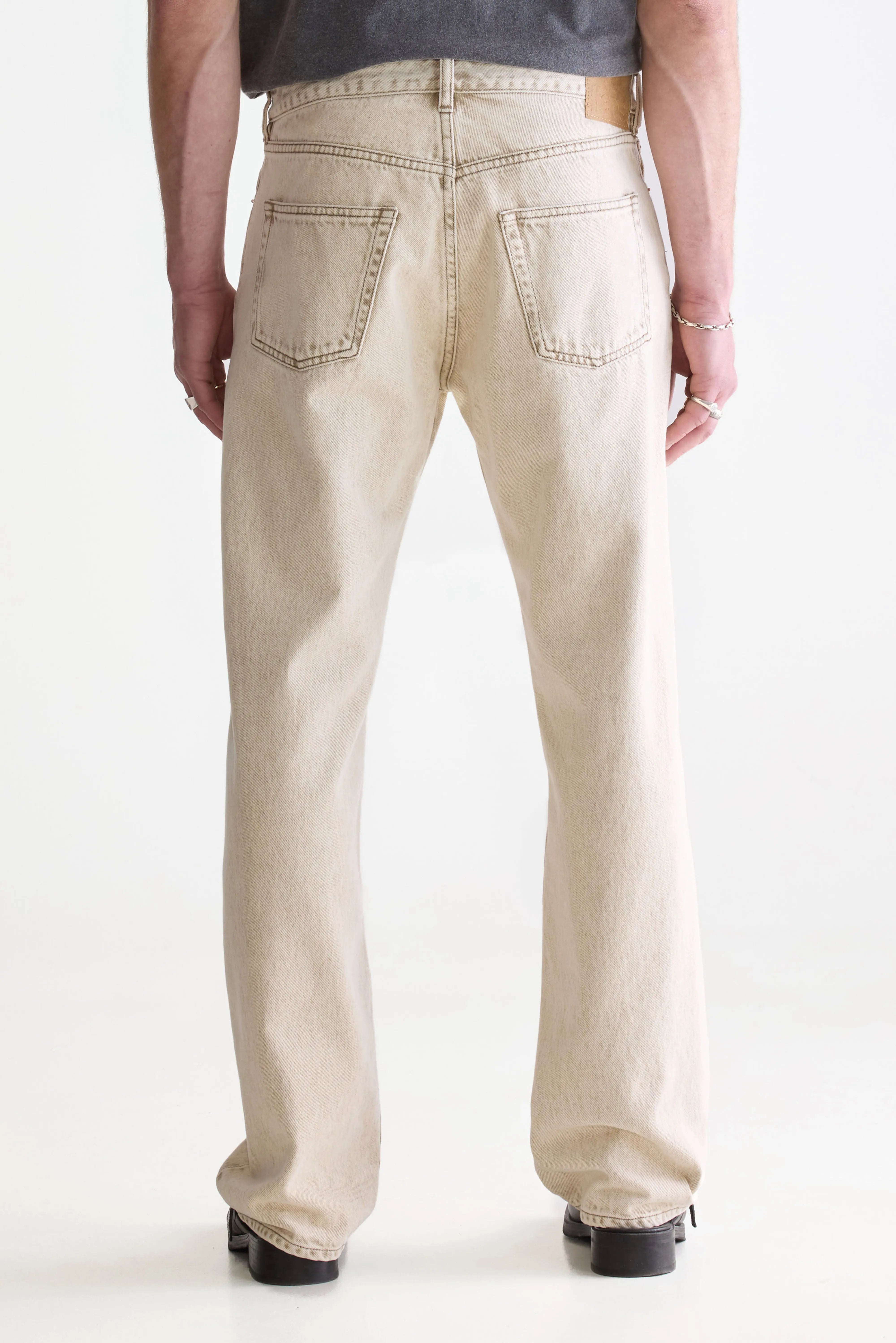 Denim N. 09 straight jeans (252 / M / BEIGE SNOW)
