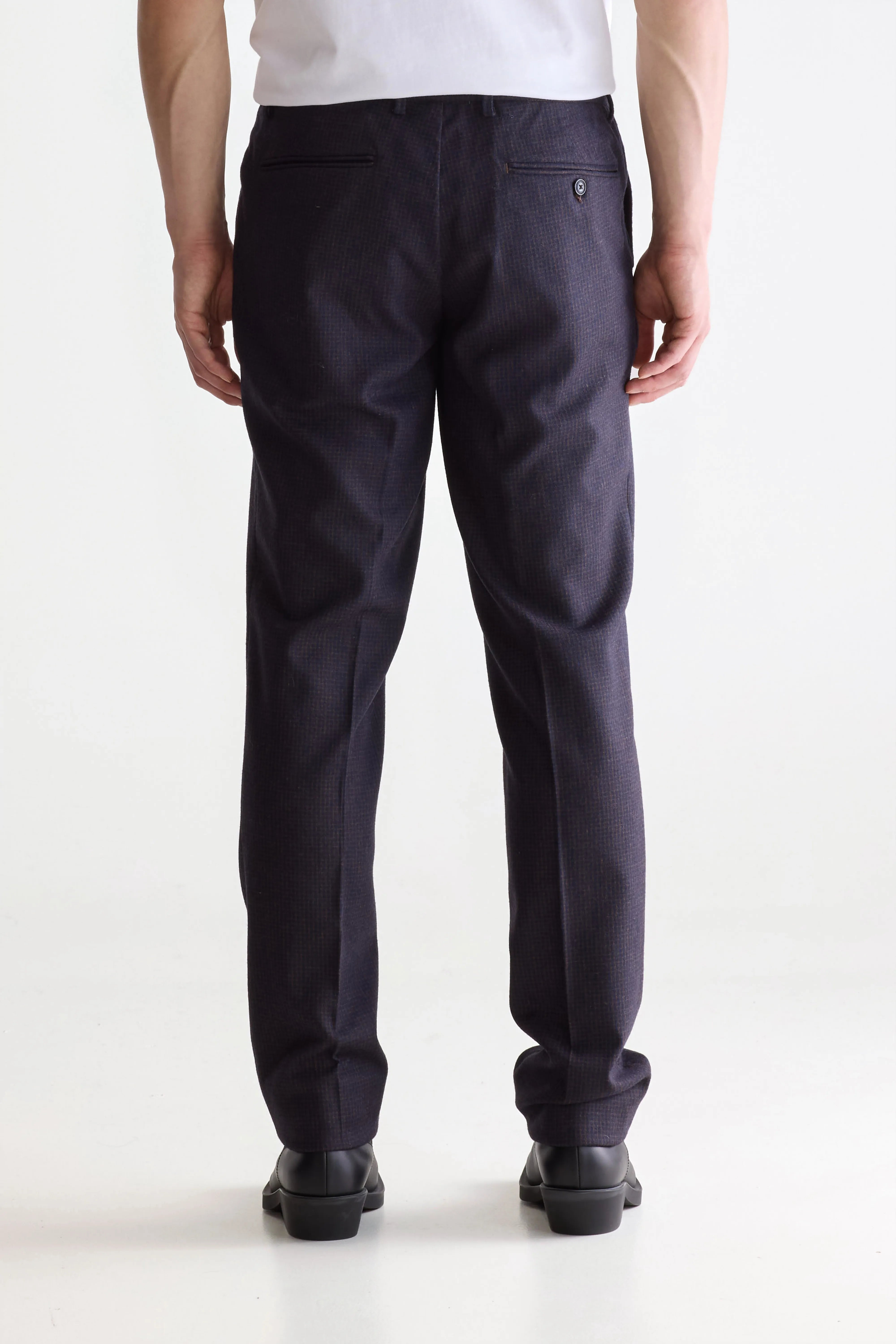 Stanley Tapered Broek - Check a Voor Heren | Bellerose