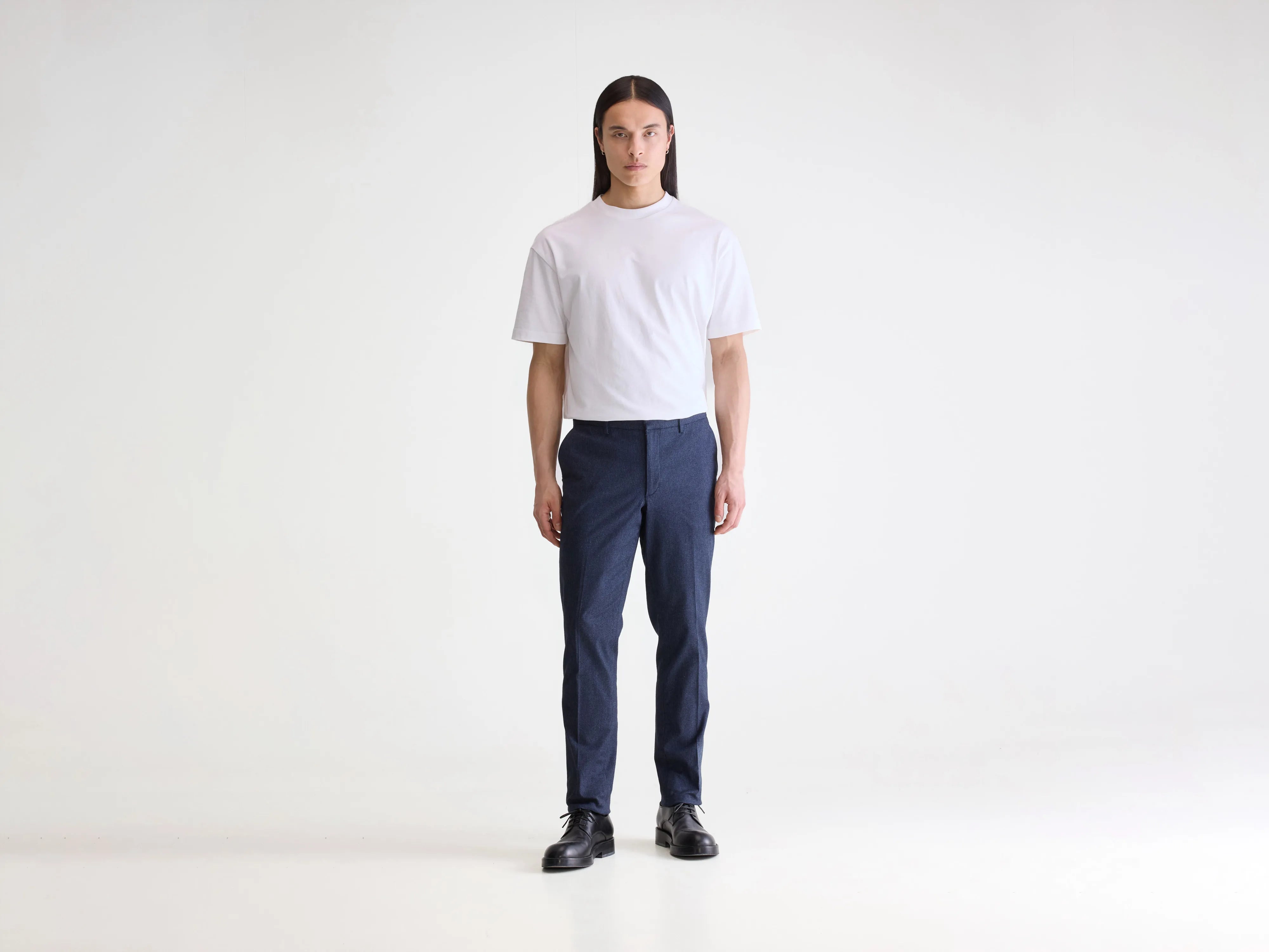 Stanley tapered trousers (252 / M / STRIPE A)