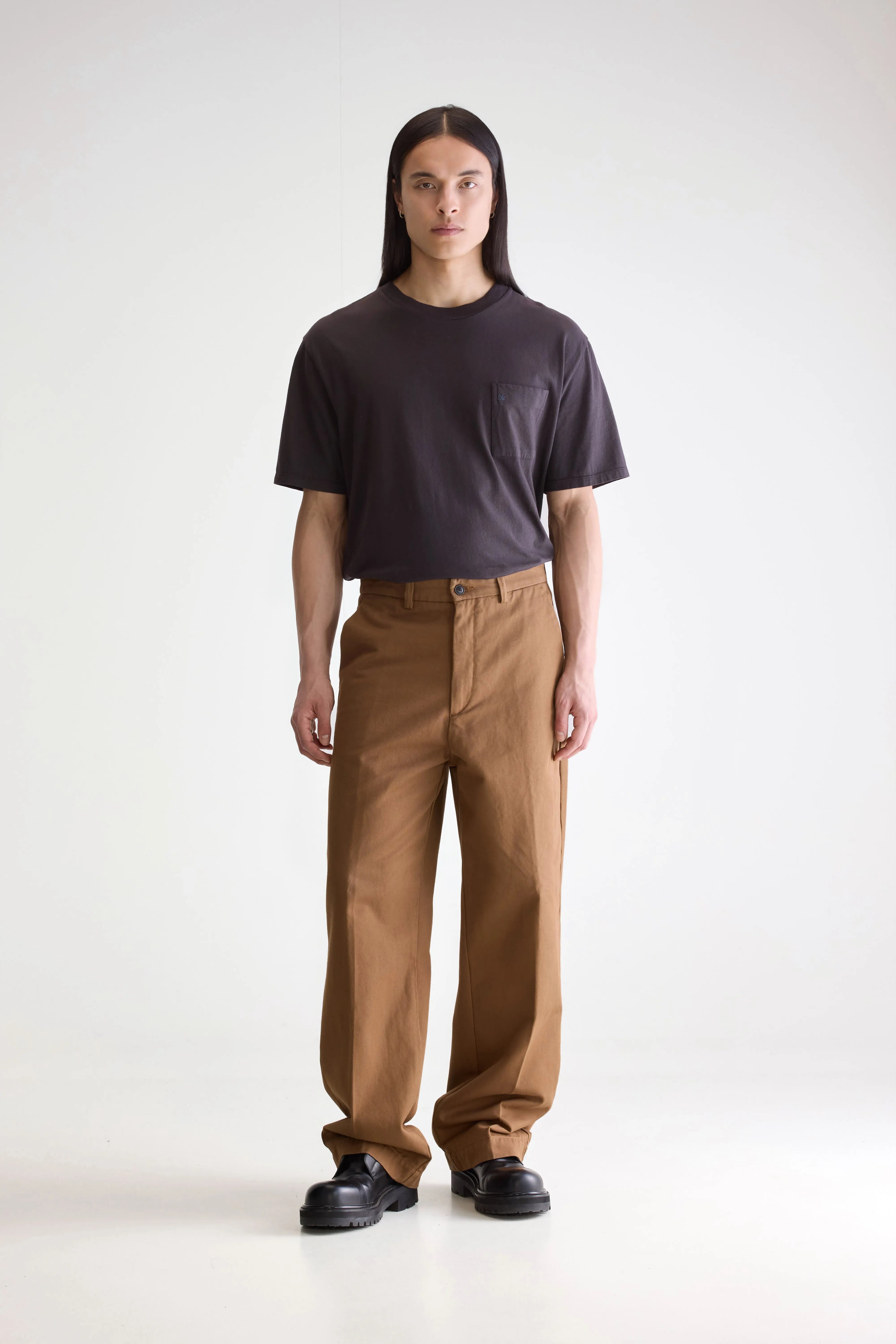 Polk Relaxed Trousers - Biscotti For Men | Bellerose
