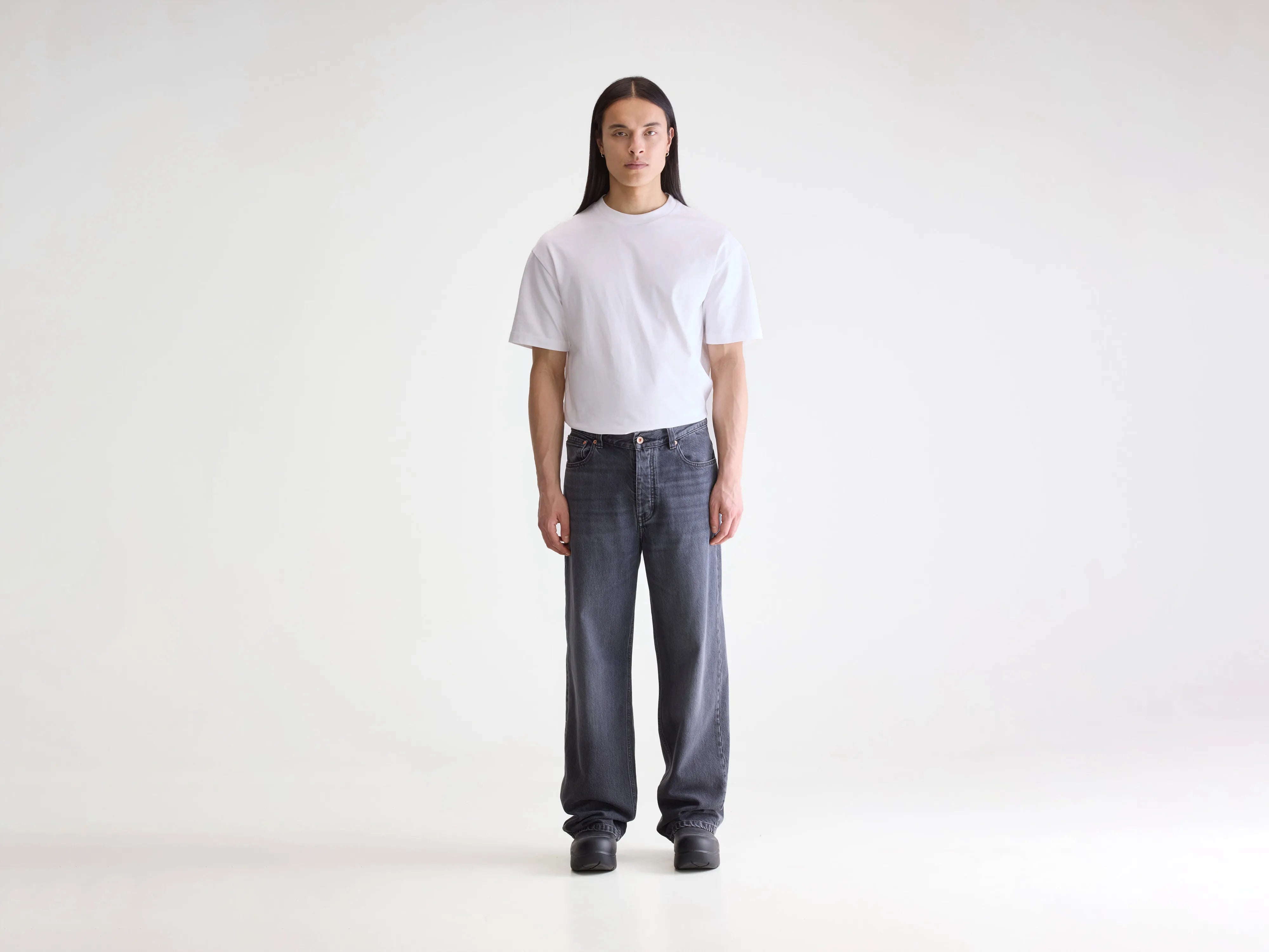 Denim N. 05 wijde jeans (252 / M / VINTAGE BLACK)