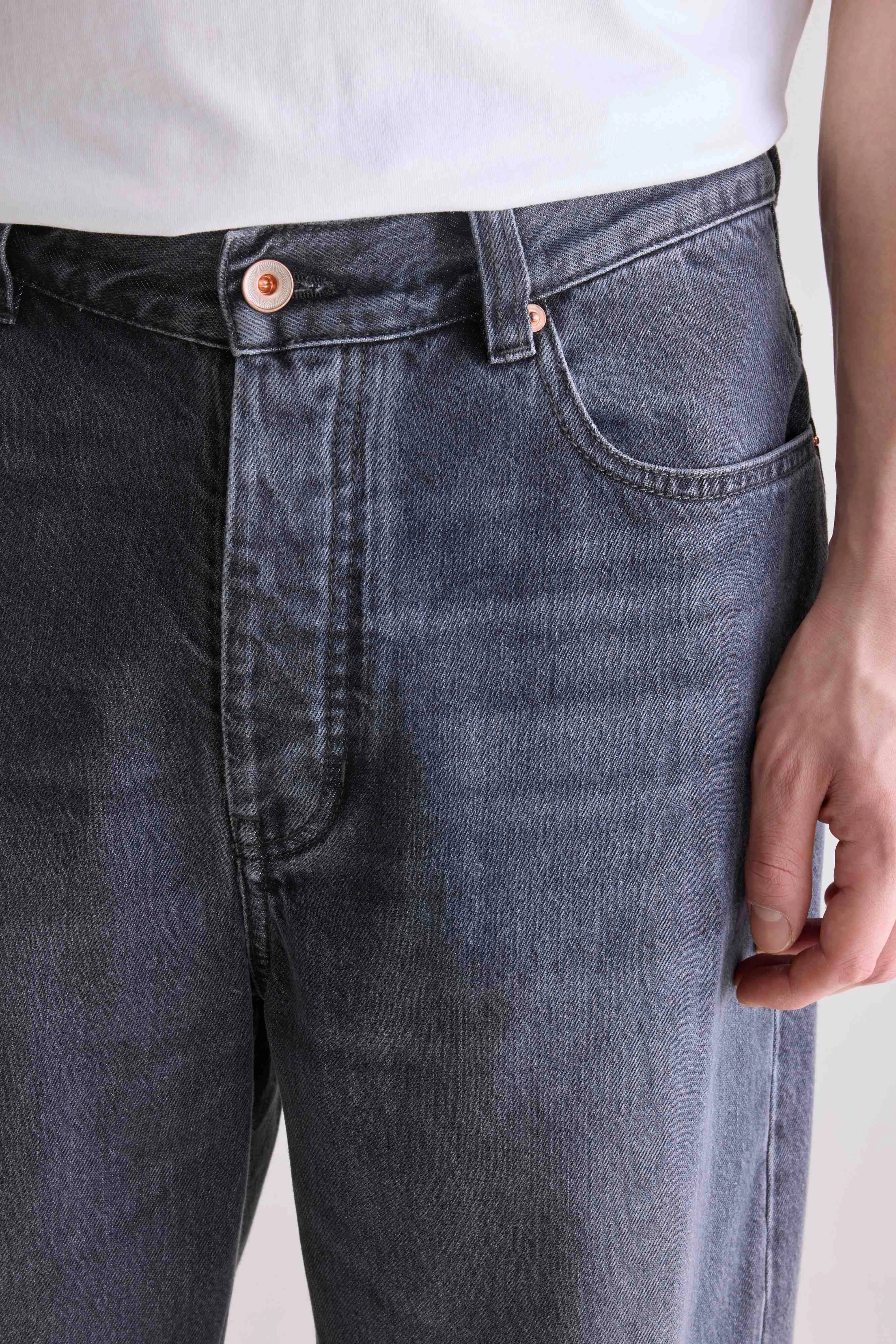 Denim N. 05 wijde jeans (252 / M / VINTAGE BLACK)