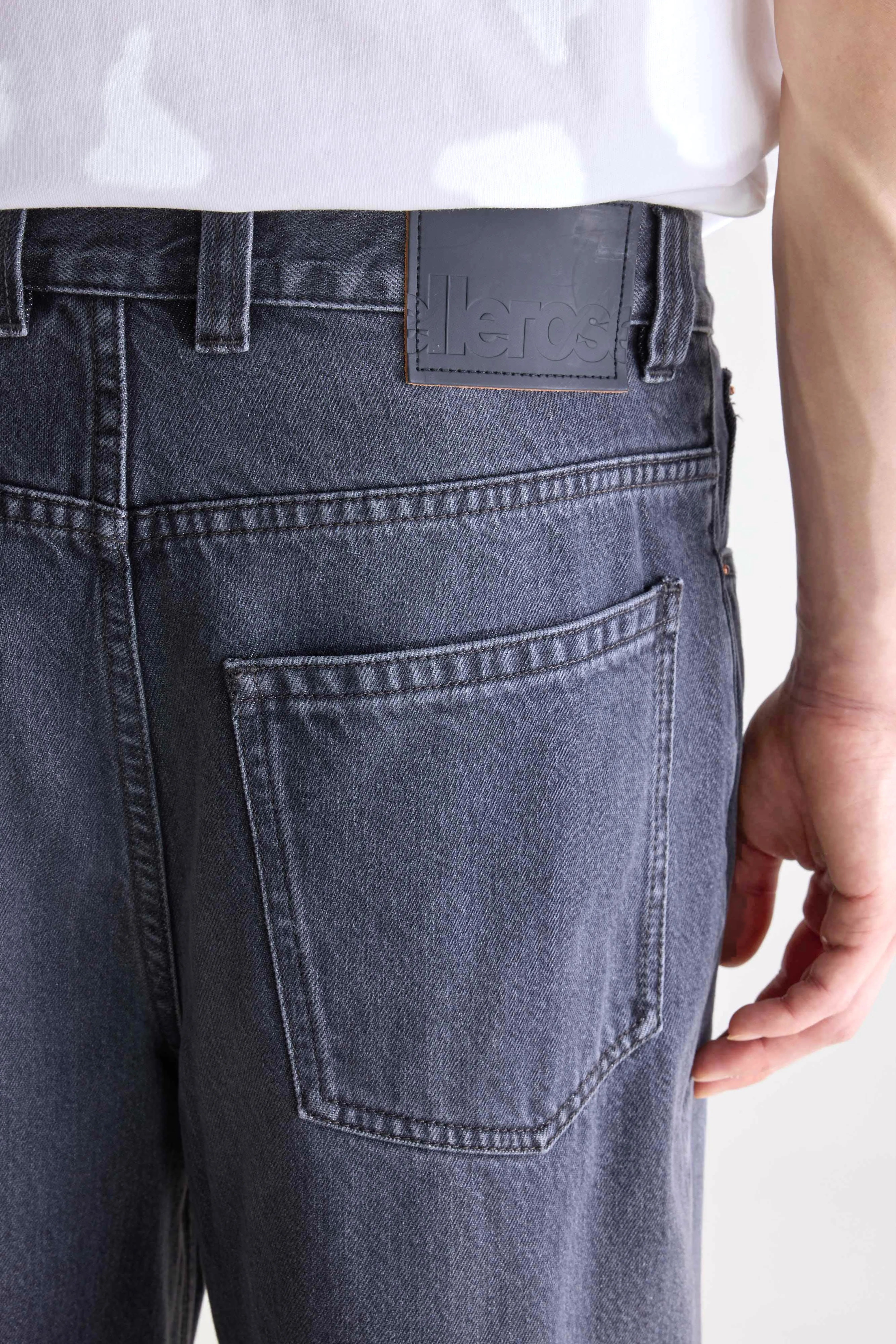 Denim N. 05 wijde jeans (252 / M / VINTAGE BLACK)