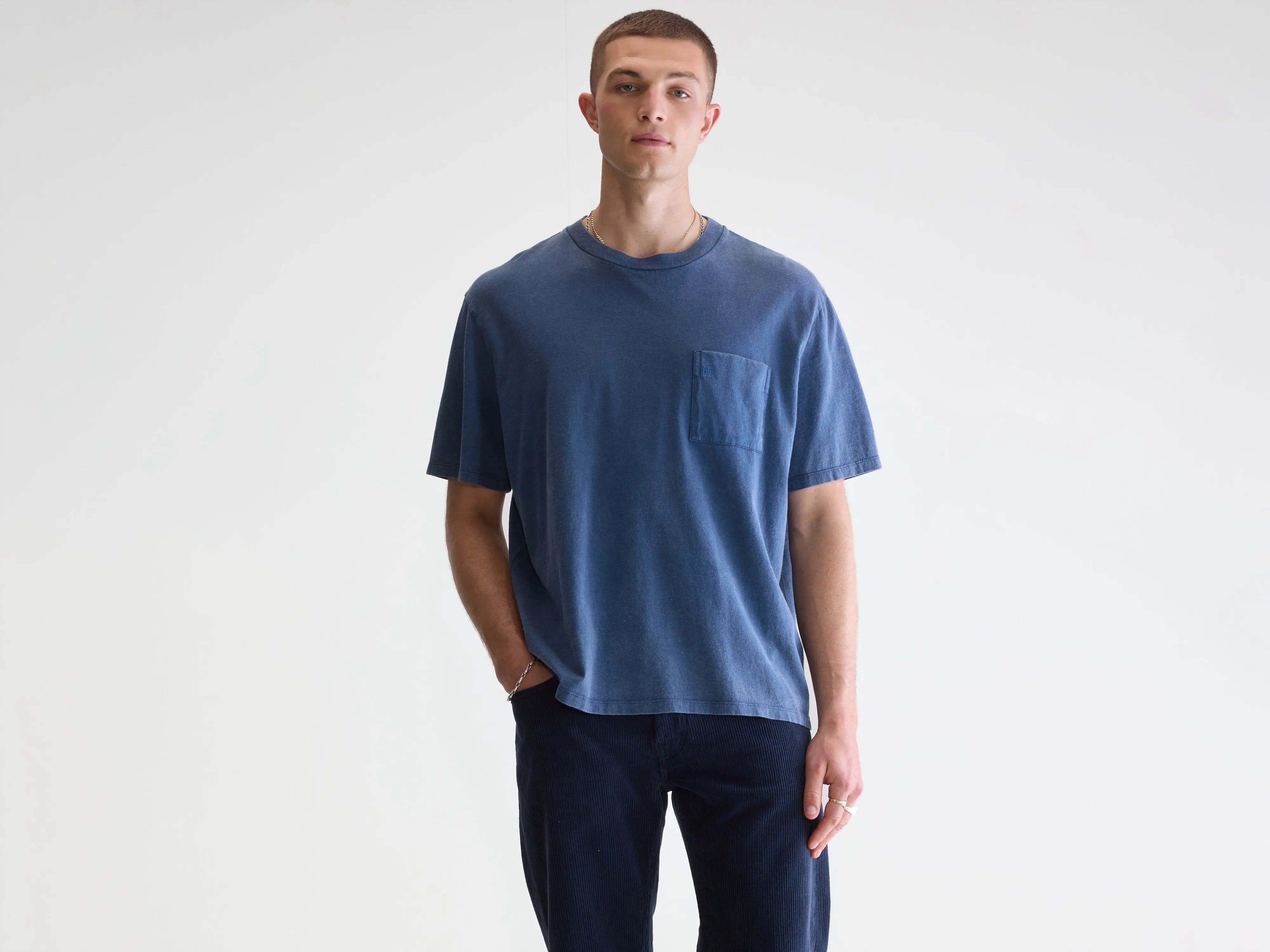 Video relaxed t-shirt (252 / M / BLUES)