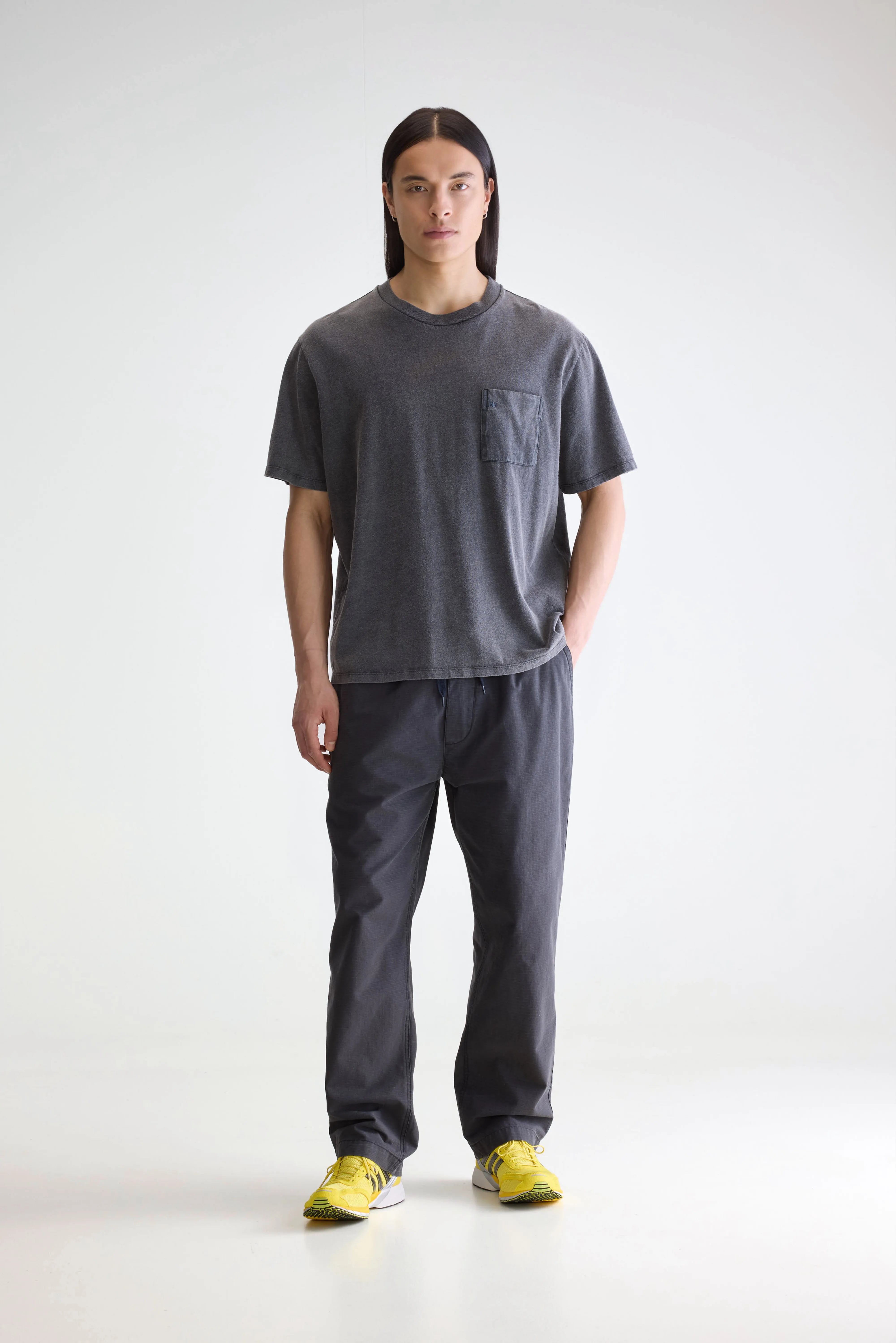 Video Relaxed T-shirt - Black sand For Men | Bellerose