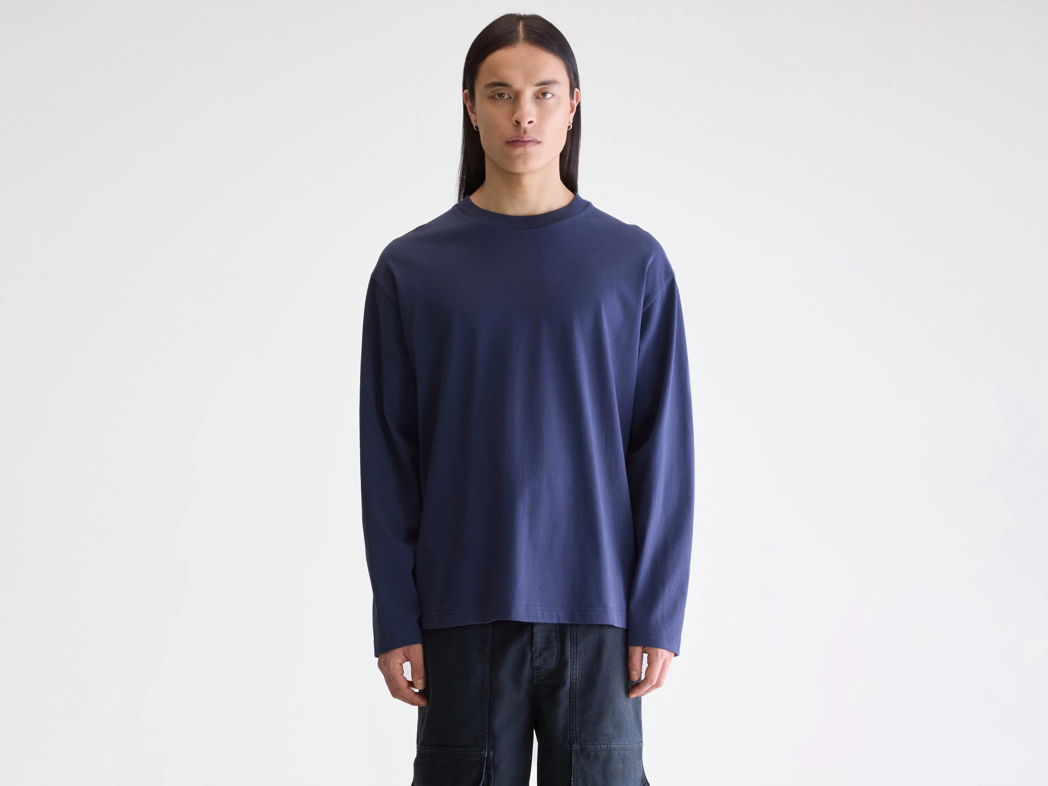 Vlugi t-shirt met lange mouwen (252 / M / BLUES)
