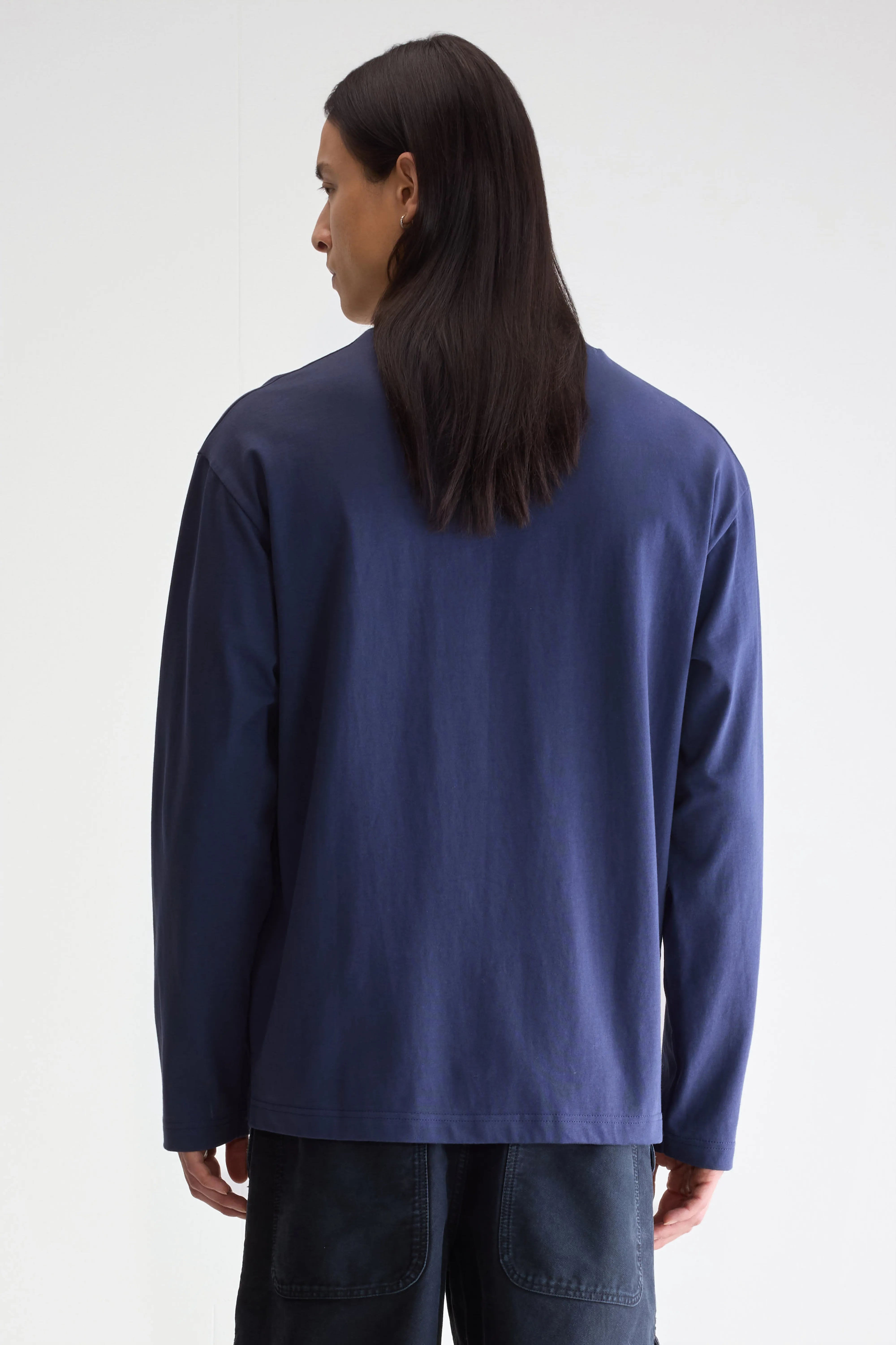 Vlugi t-shirt met lange mouwen (252 / M / BLUES)