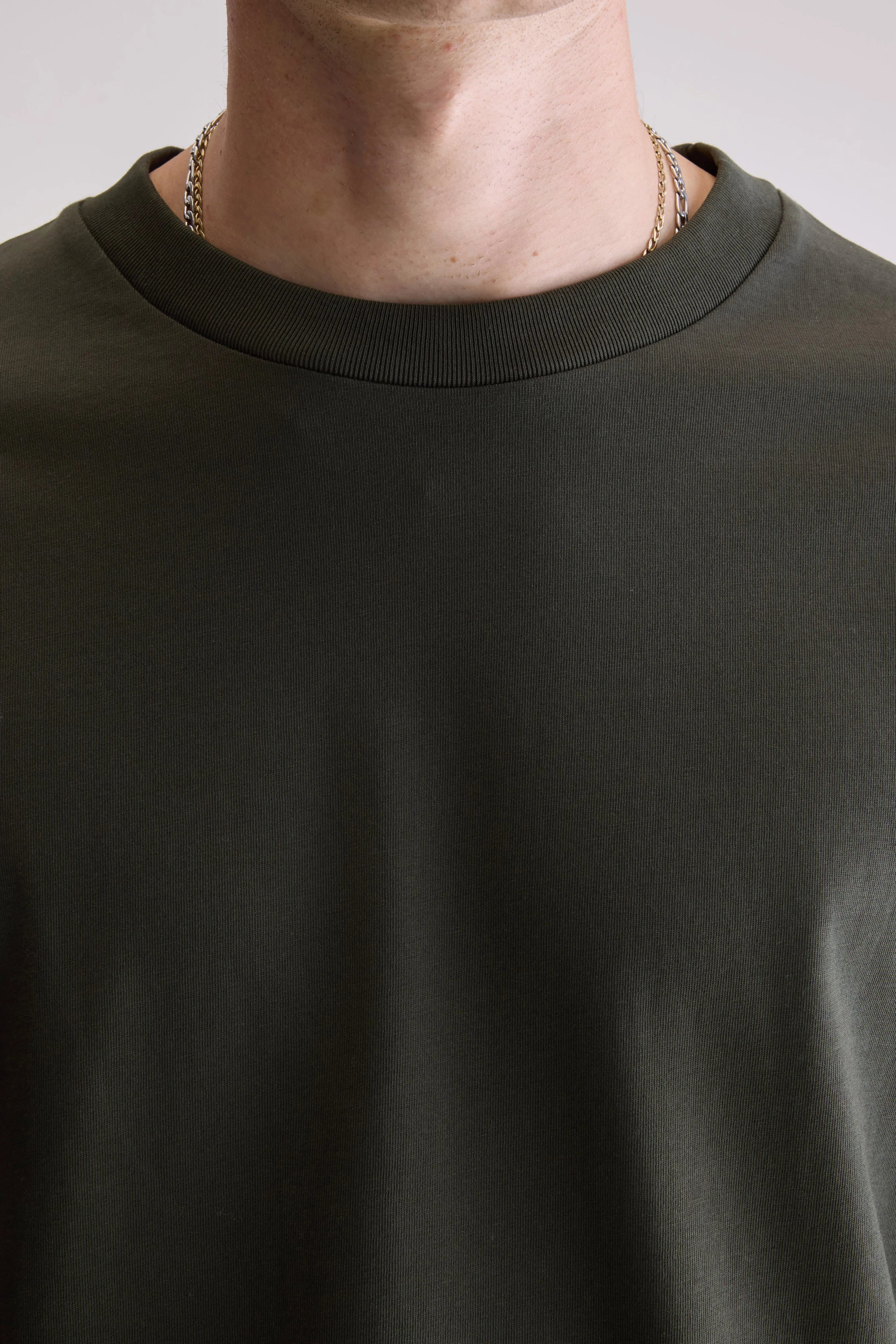 Vlugi t-shirt met lange mouwen (252 / M / DARK OLIVE)