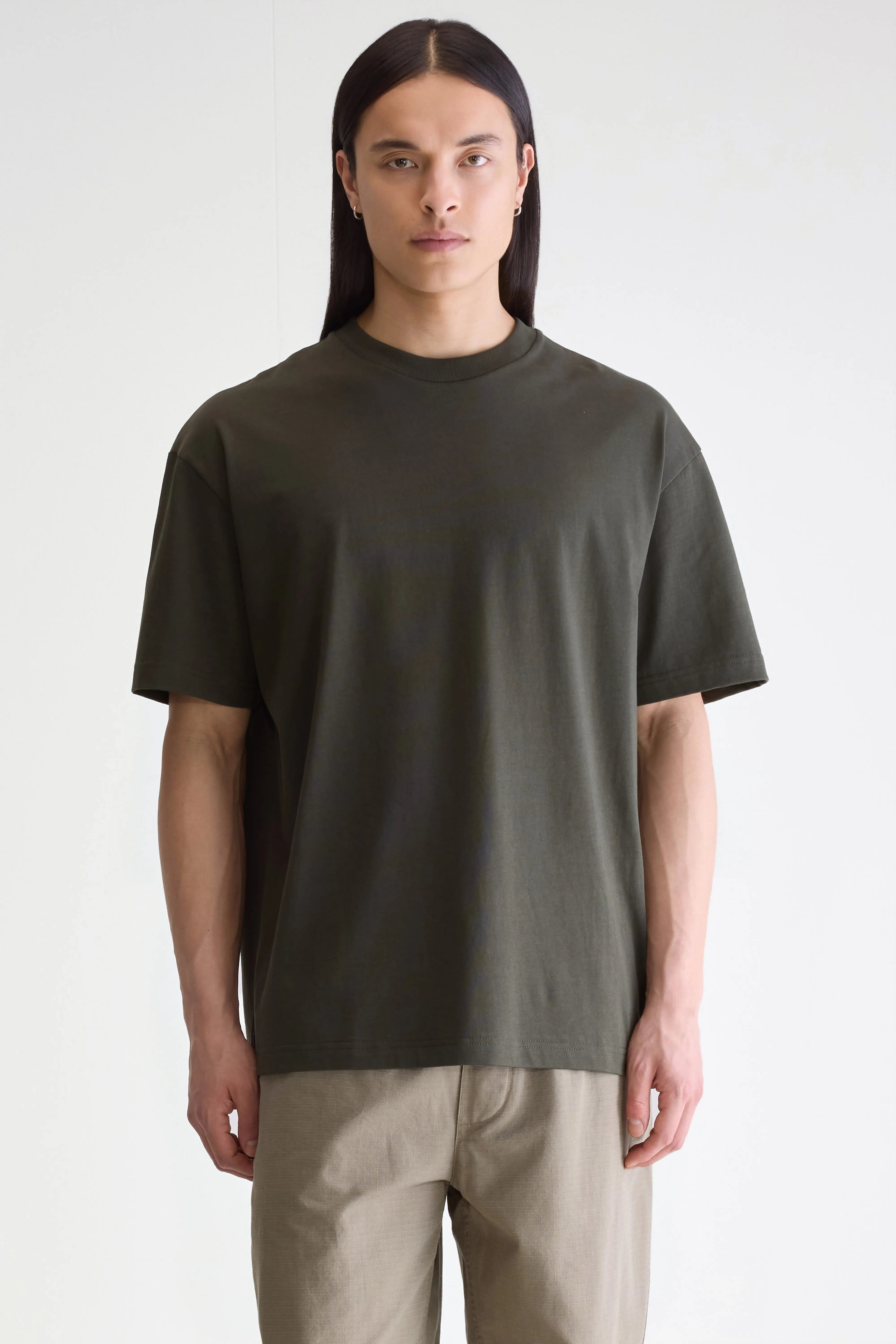 Vlugs Short-sleeve T-shirt - Dark olive For Men | Bellerose