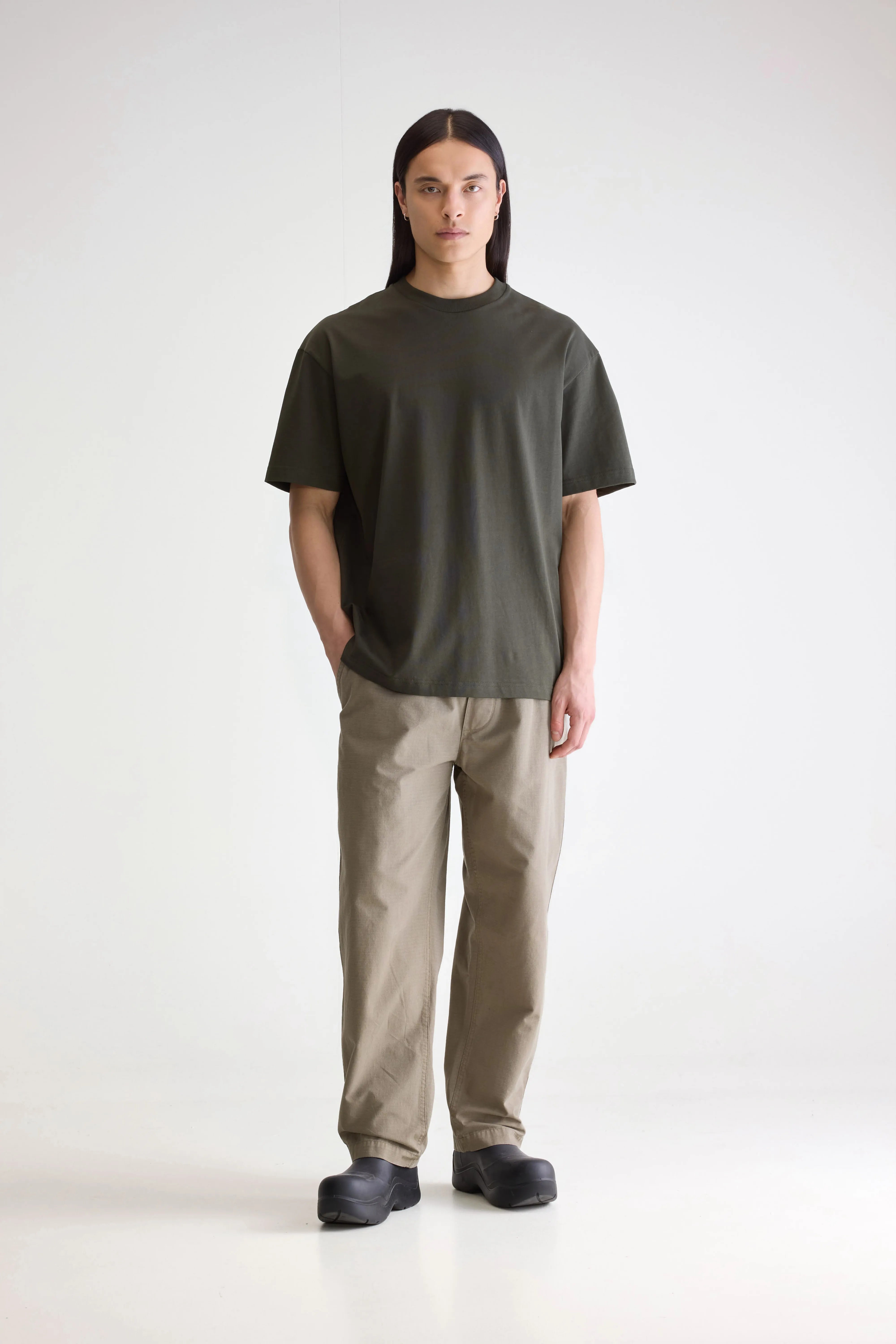 Vlugs Short-sleeve T-shirt - Dark olive For Men | Bellerose