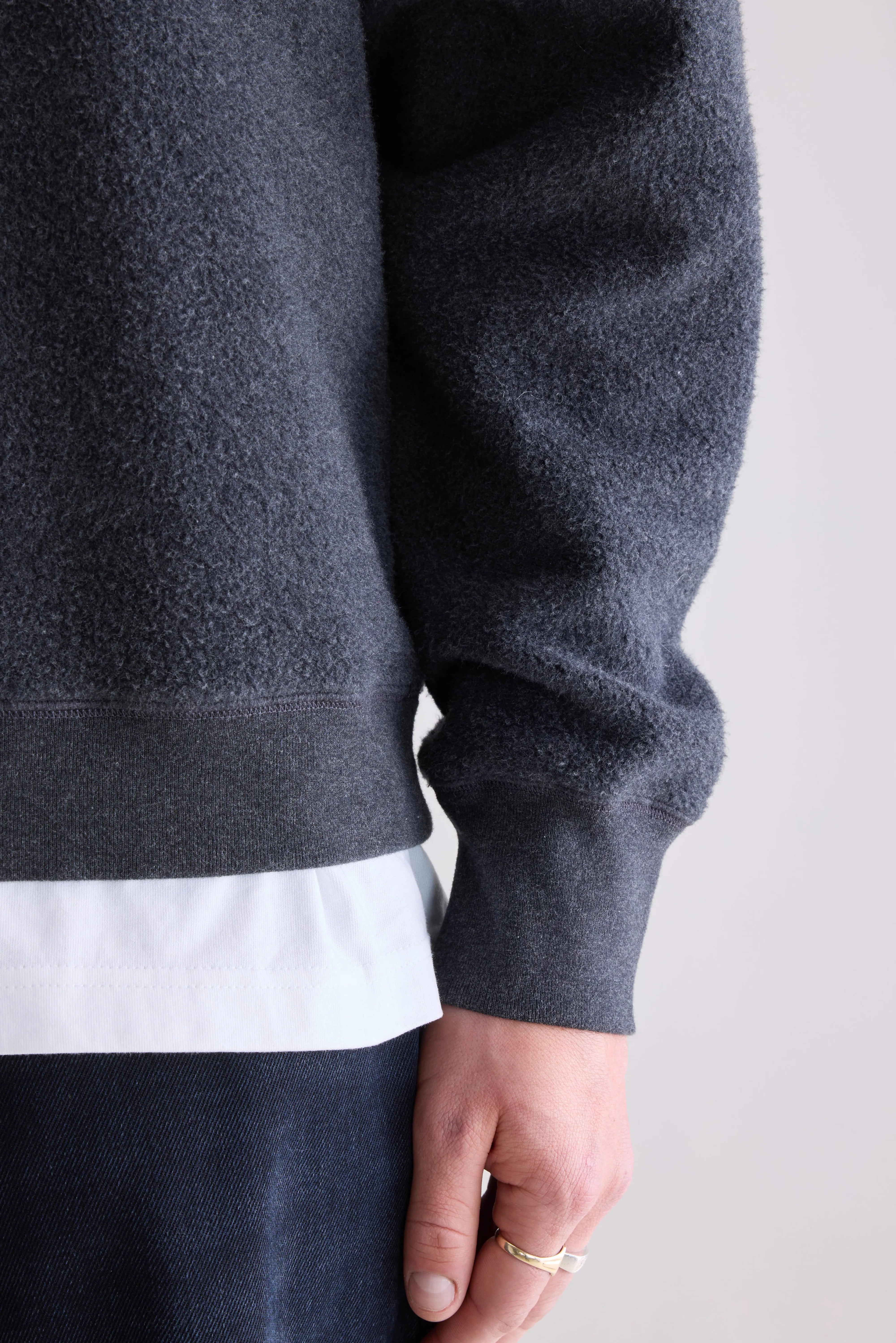 Matt crewneck sweatshirt (252 / M / ANTHRACITE)