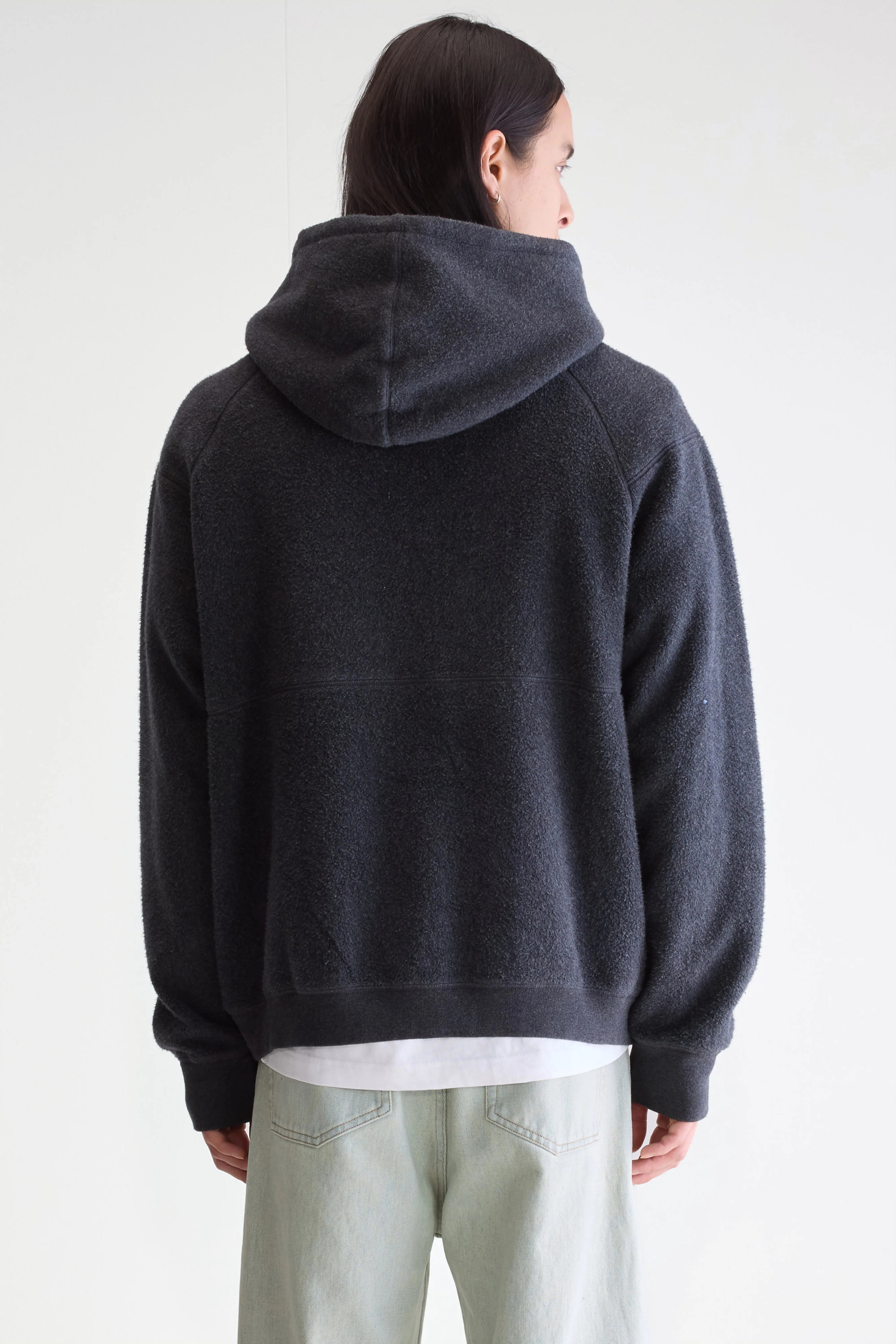 Mattis Relaxed Hoodie - Anthracite For Men | Bellerose