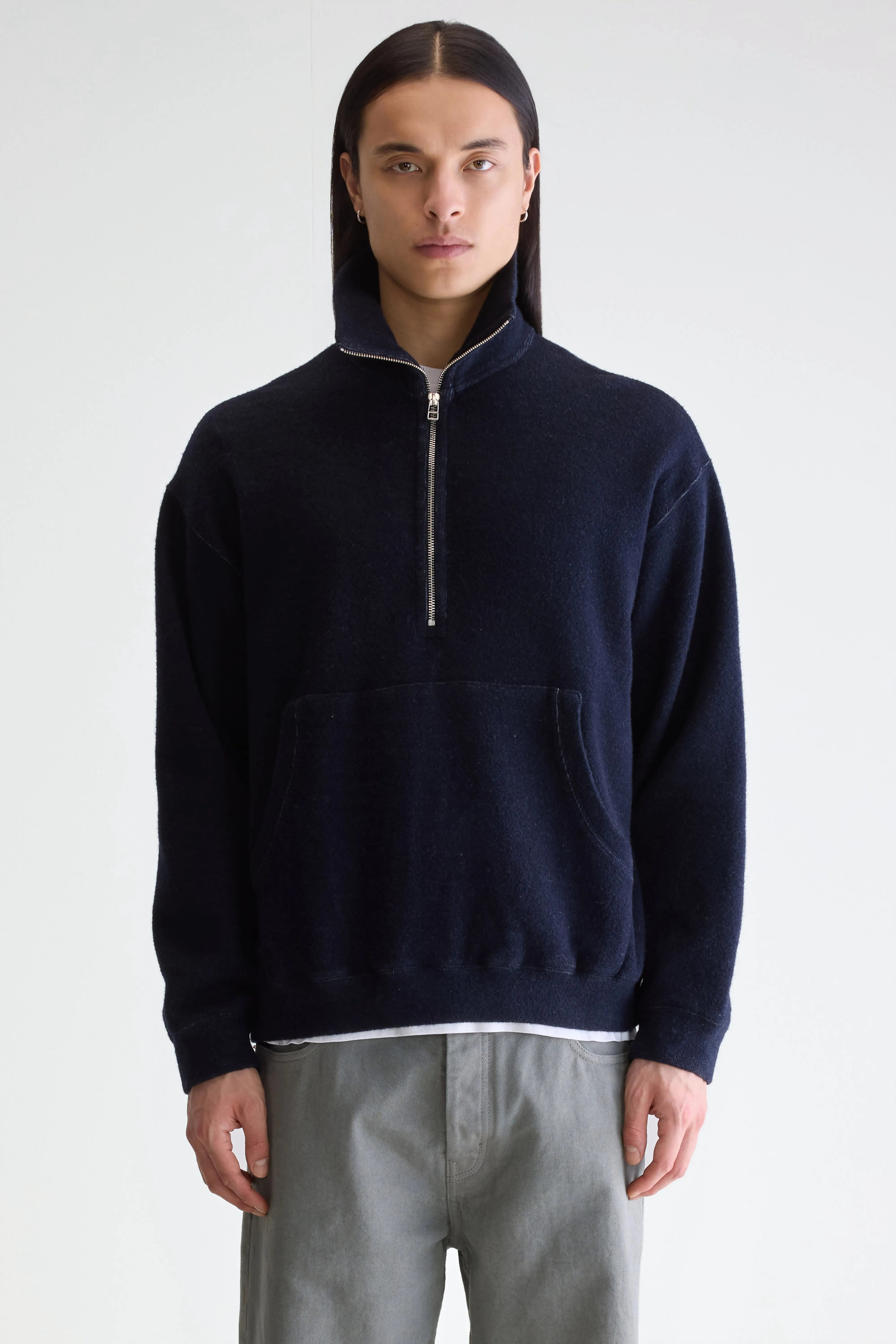 Mabro Zipped-collar Sweatshirt - Combo b For Men | Bellerose