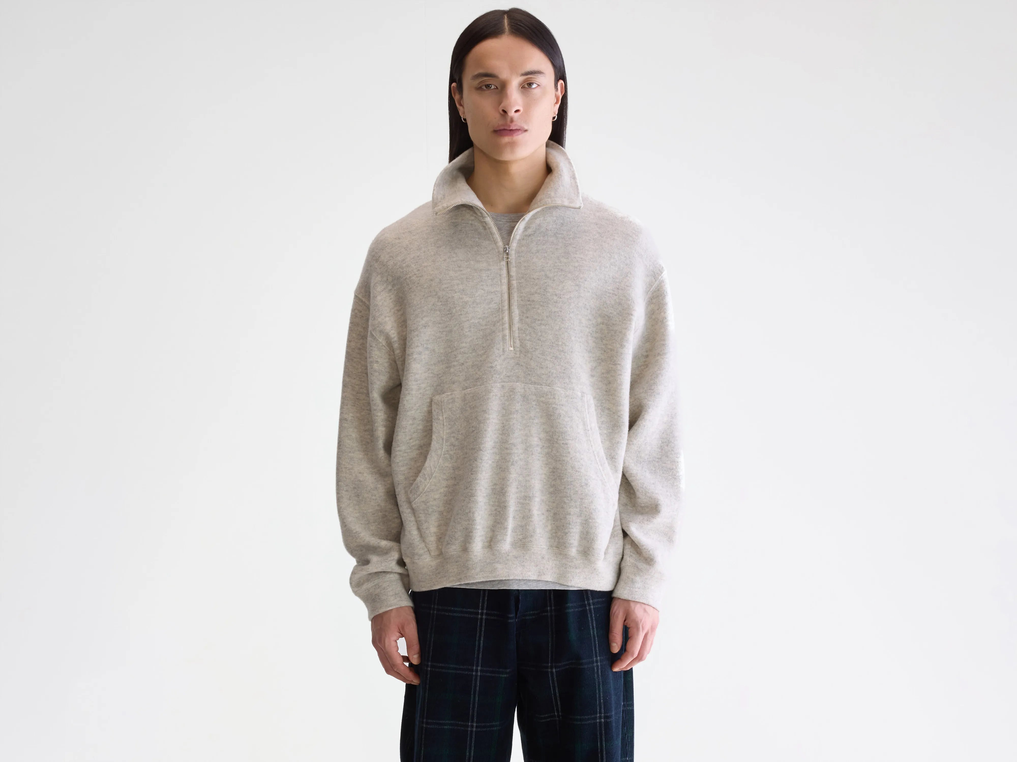 Mabro zipped-collar sweatshirt (252 / M / COMBO C)