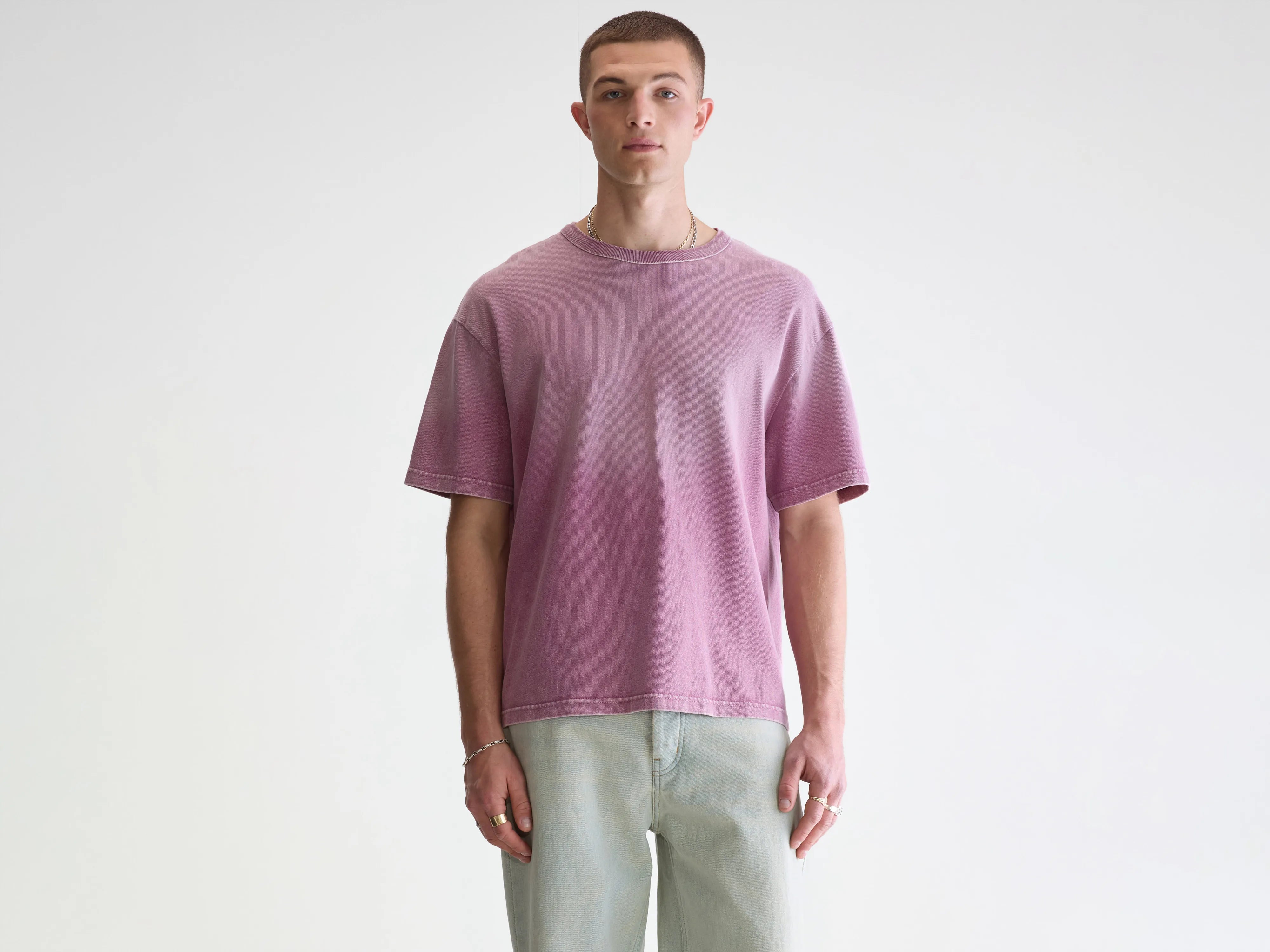 Vouch t-shirt met korte mouwen (252 / M / VELVET)