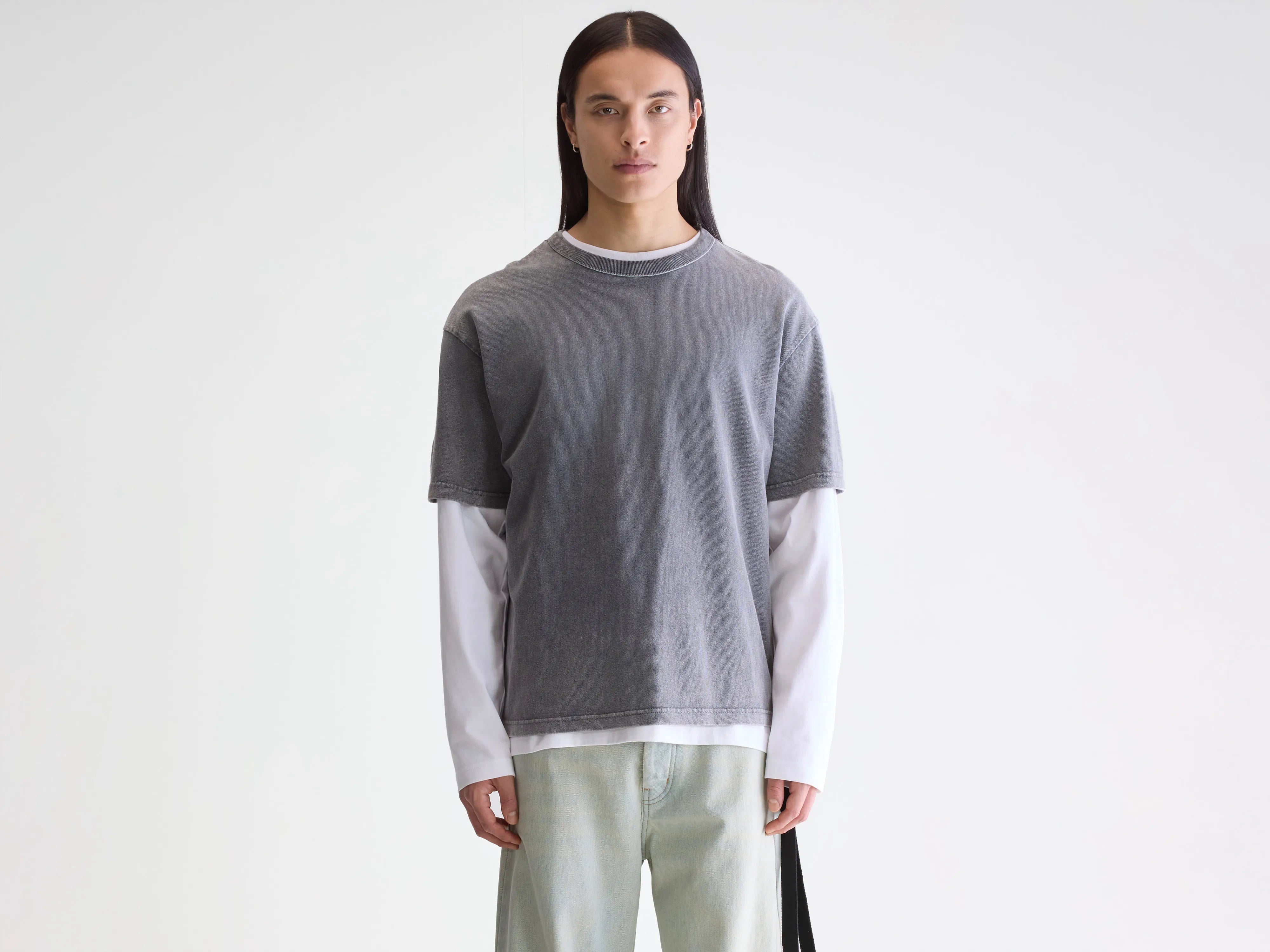 T-shirt à manches courtes Vouch (252 / M / BLACK BLUE)