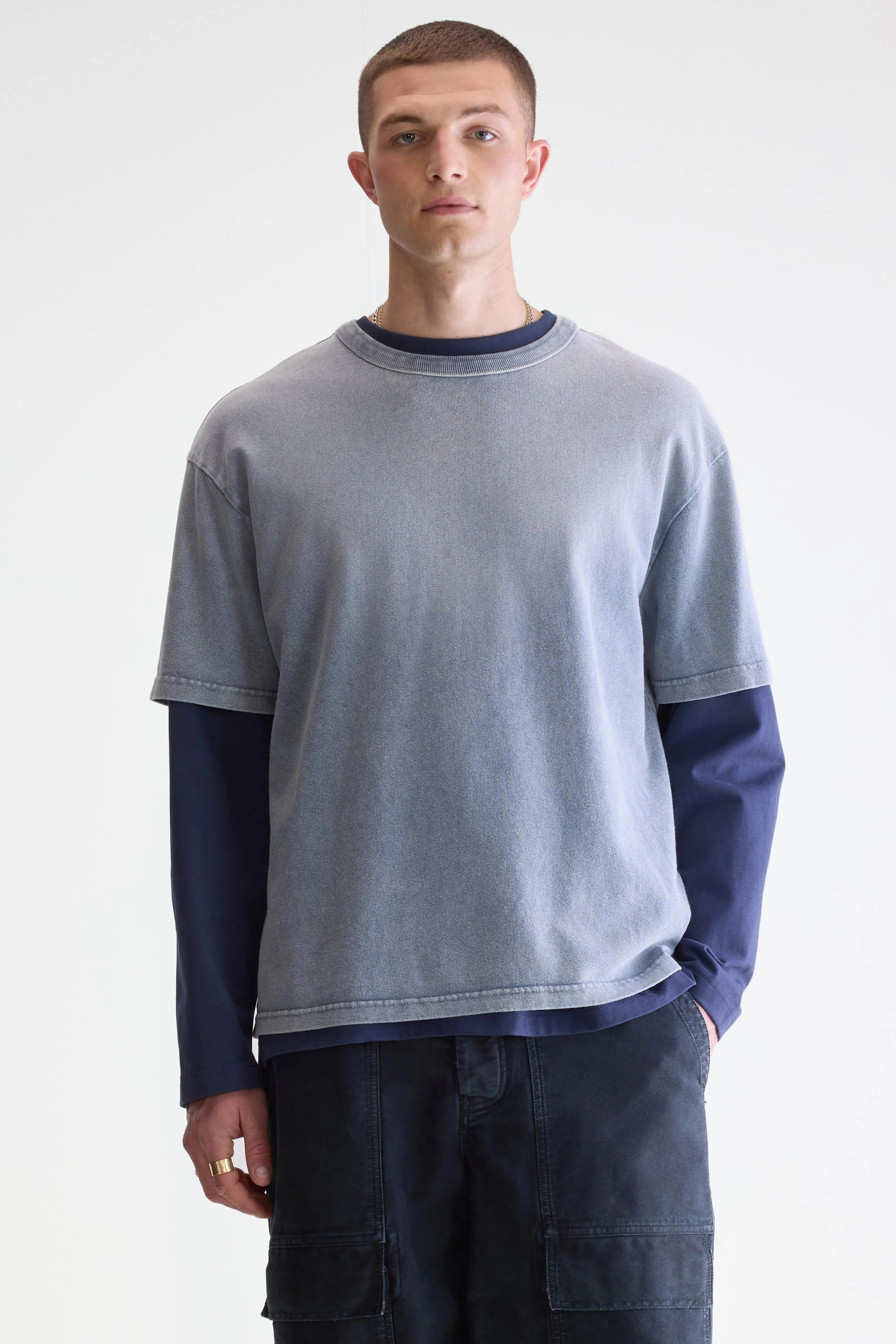Vouch Short-sleeve T-shirt - Blues For Men | Bellerose