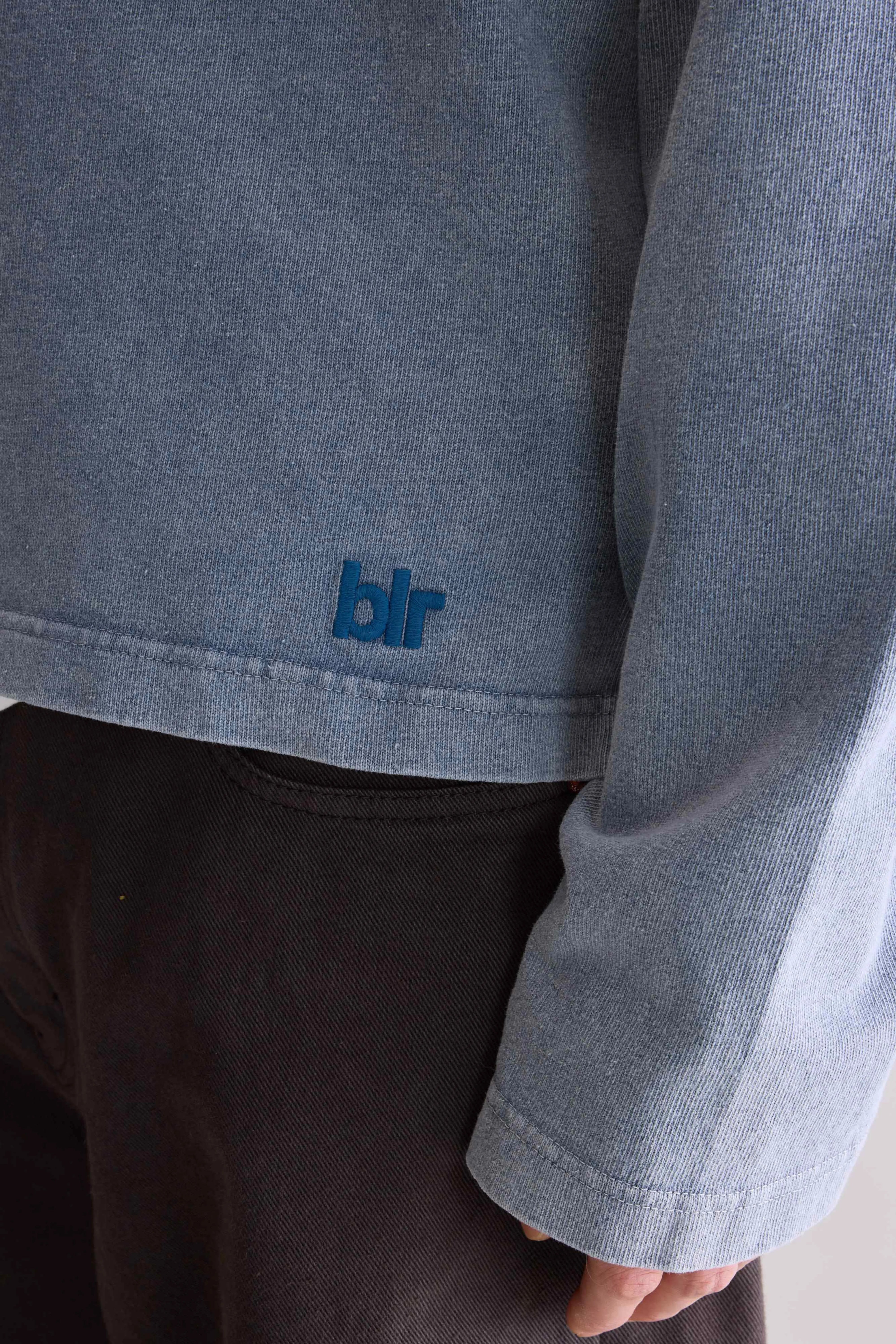 Vlugies long-sleeve polo (252 / M / BLUES)