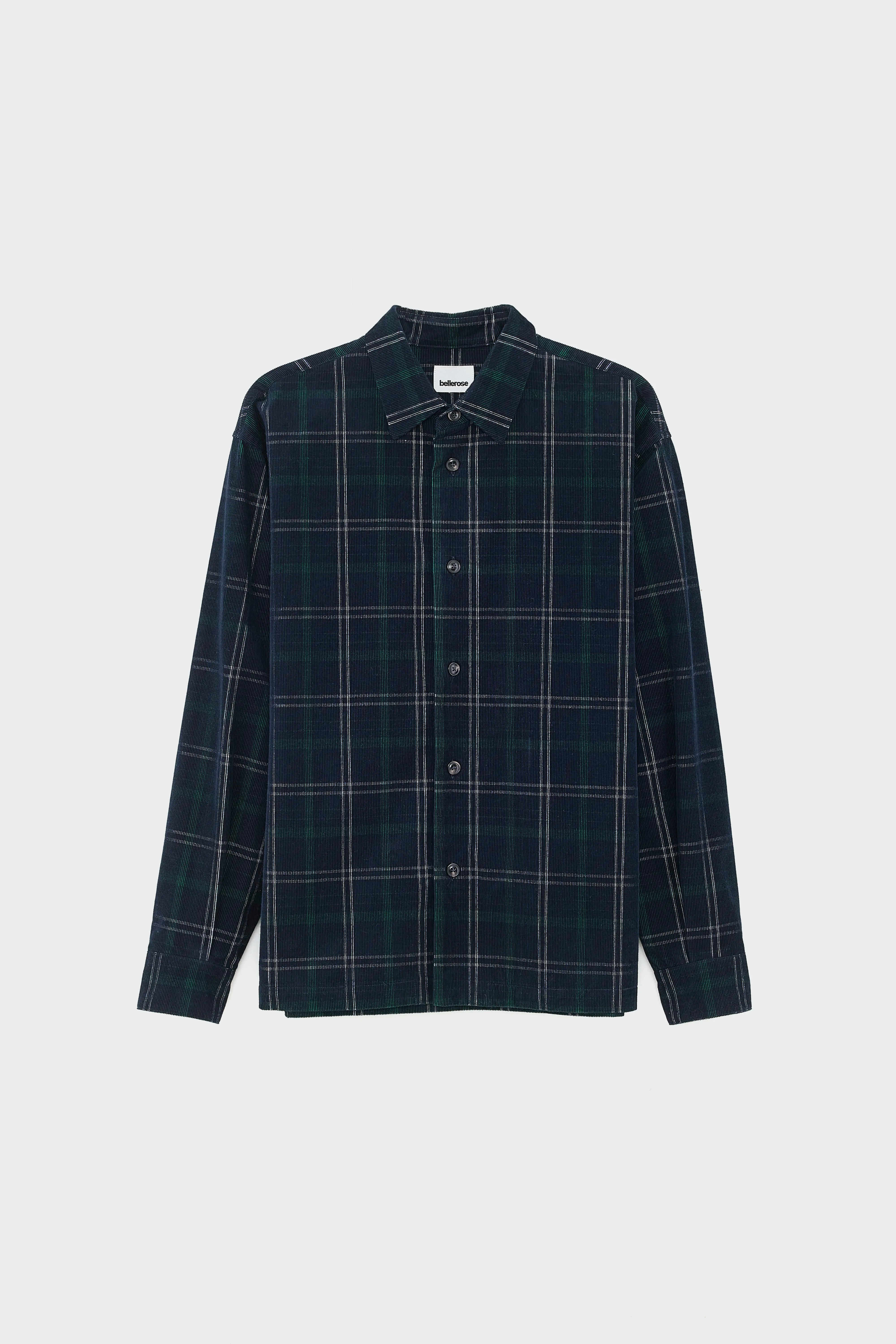 Flap corduroy overshirt (252 / M / CHECK A)
