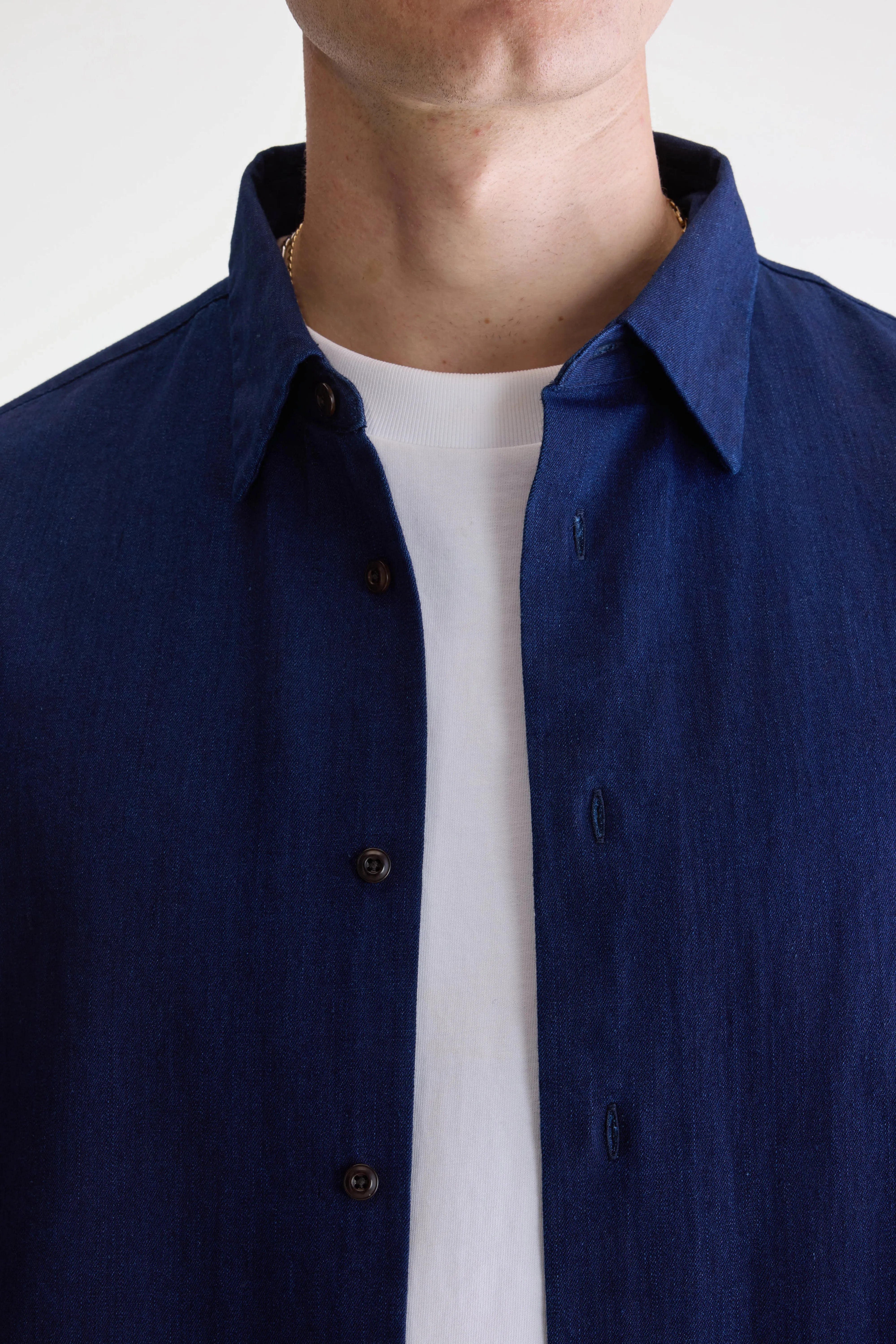 Flip Relaxed Hemd - Indigo Voor Heren | Bellerose