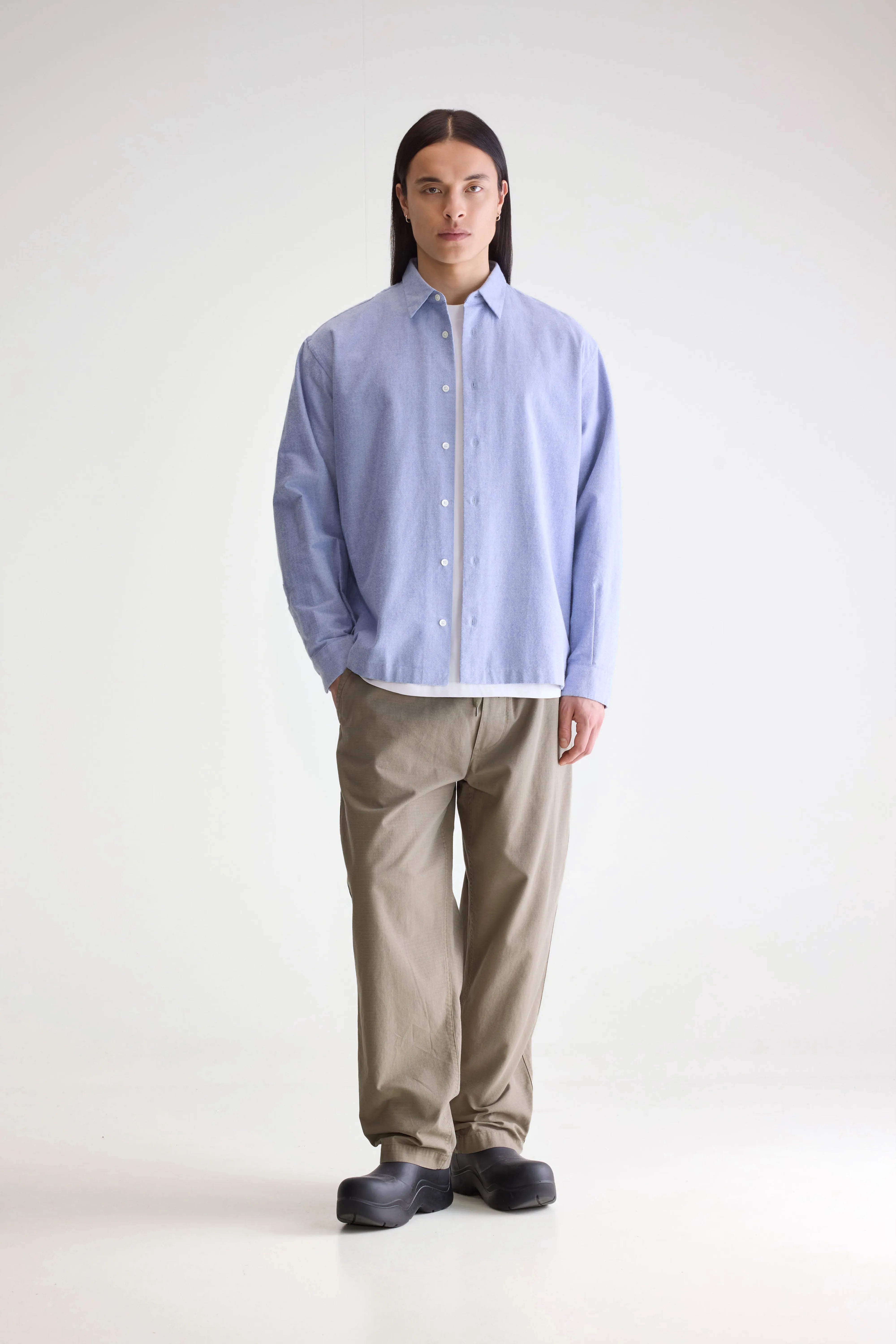 Flip Relaxed Shirt - Chambray For Men | Bellerose