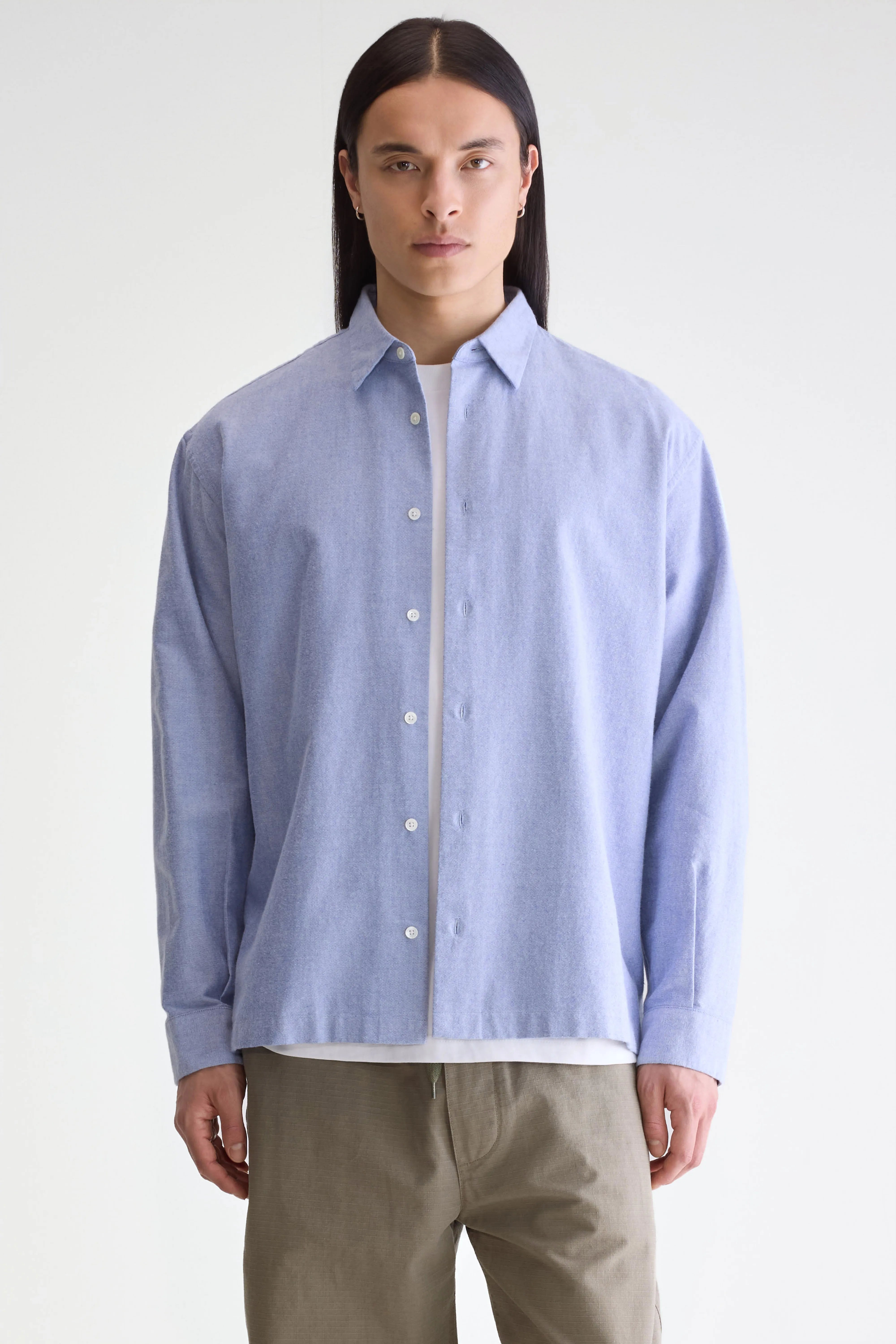 Flip Relaxed Shirt - Chambray For Men | Bellerose