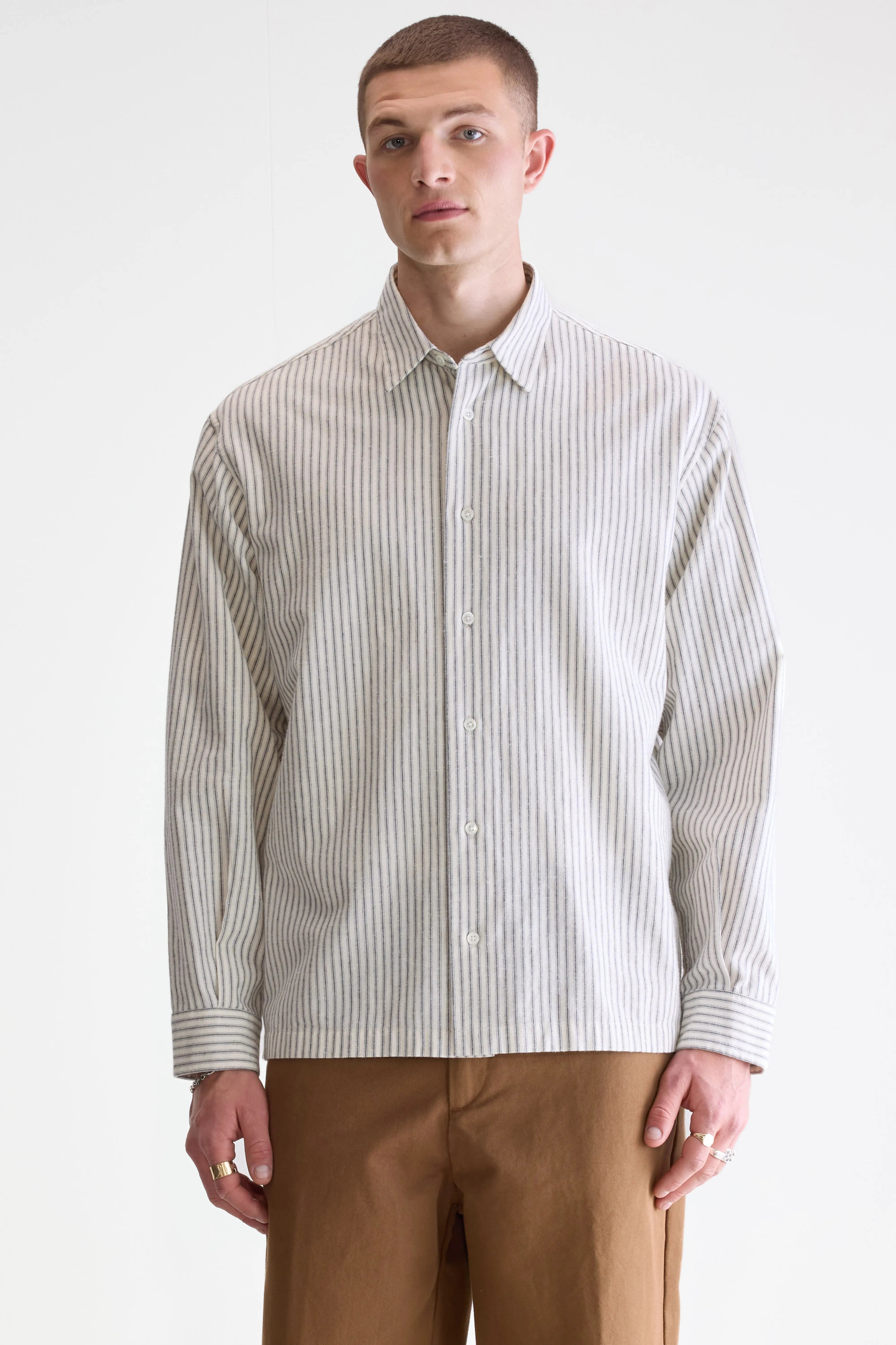 Flip Relaxed Hemd - Stripe g Voor Heren | Bellerose