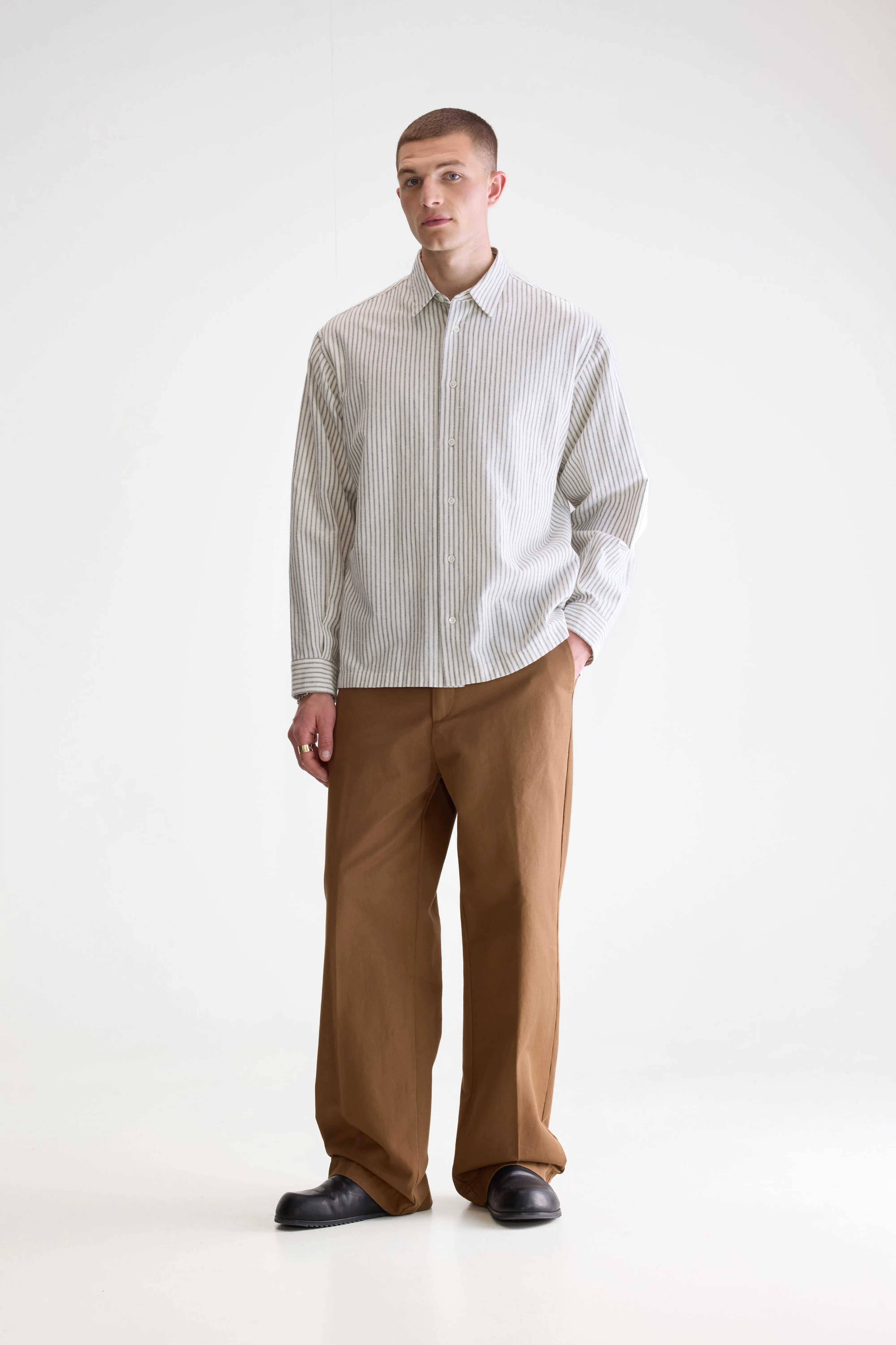 Flip Relaxed Hemd - Stripe g Voor Heren | Bellerose