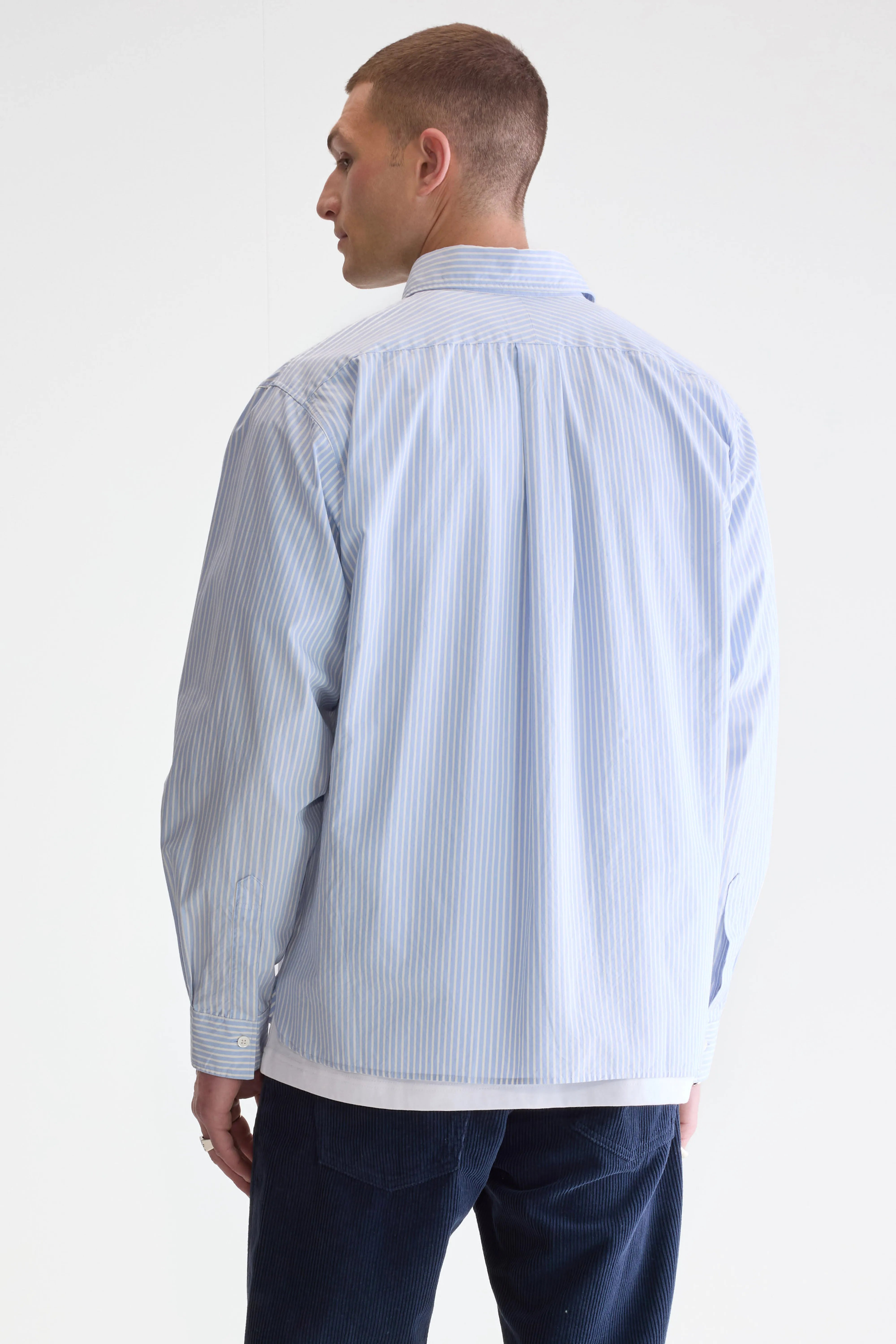 Gollie relaxed shirt (252 / M / STRIPE W)