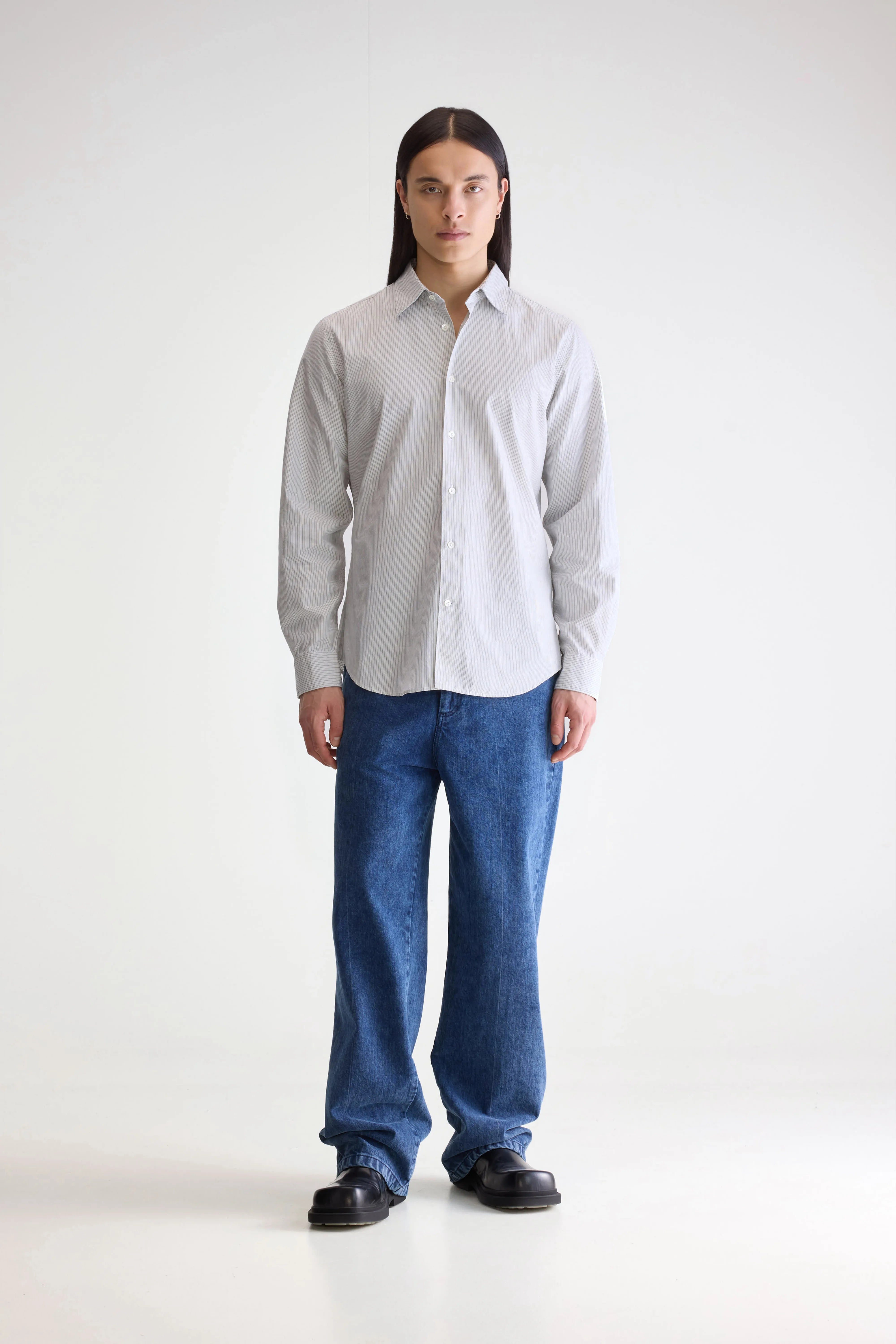 Gabe Slim Shirt - Stripe u For Men | Bellerose