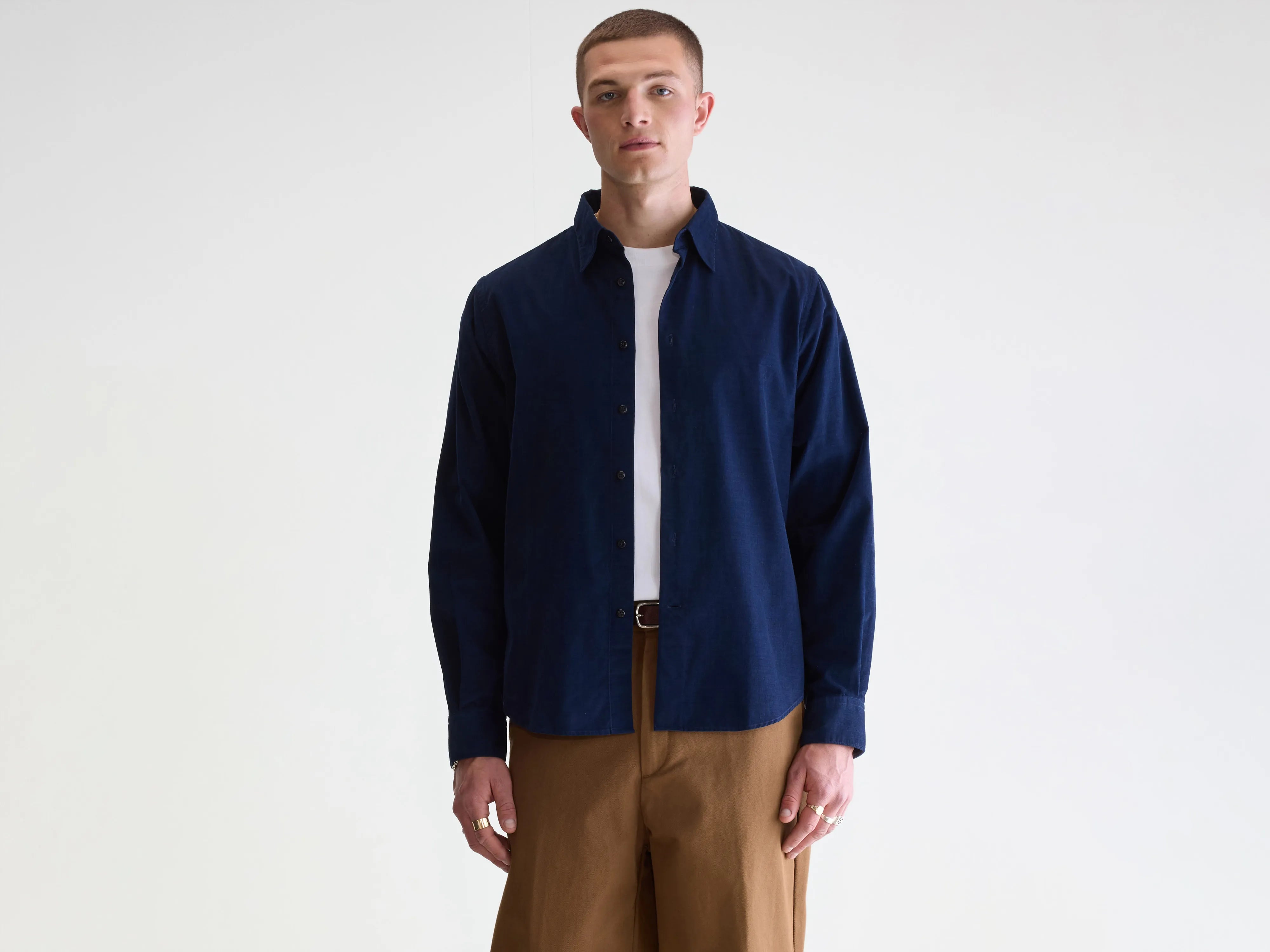 Franklin regular shirt (252 / M / REGAL BLUE)
