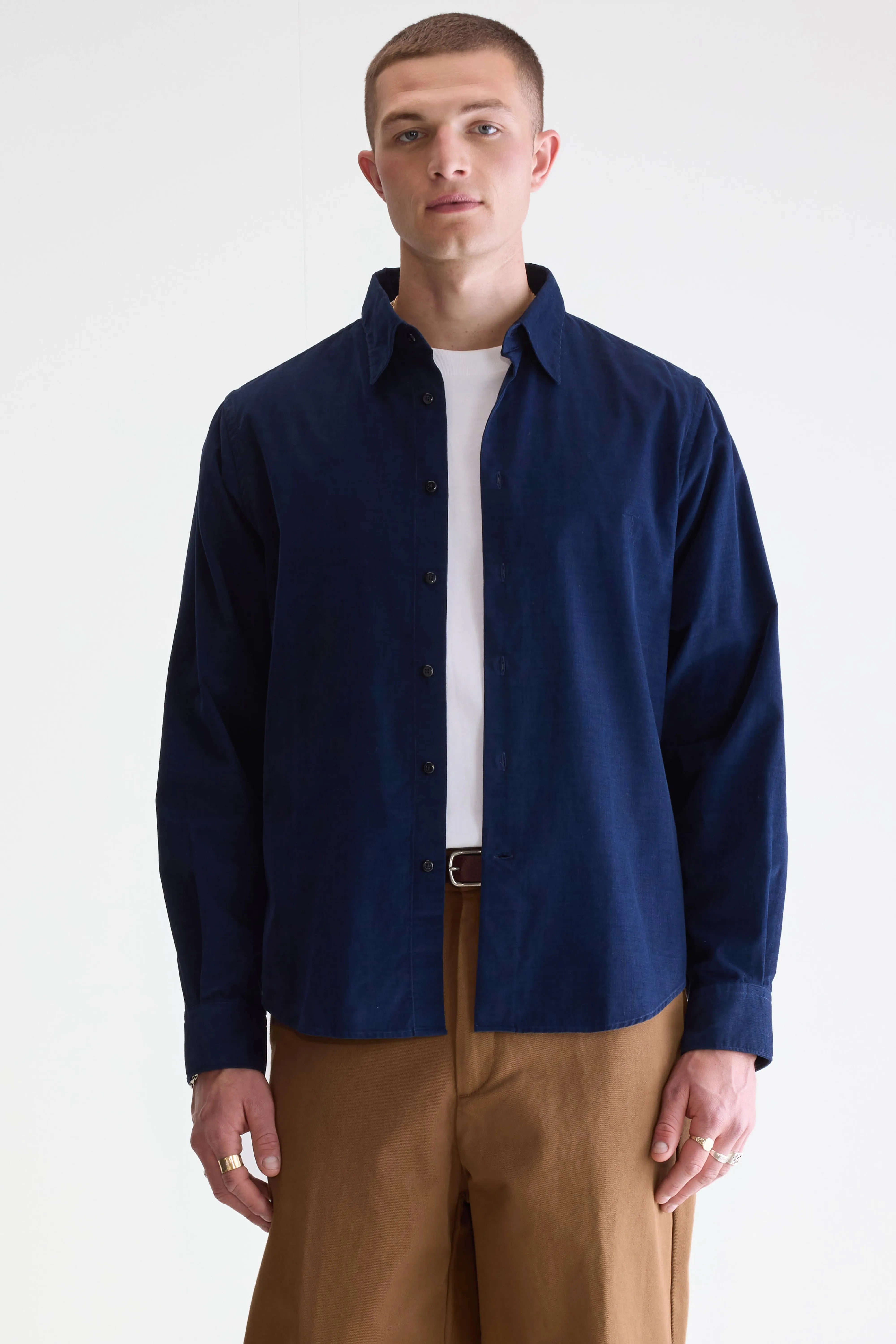 Franklin Regular Hemd - Regal blue Voor Heren | Bellerose