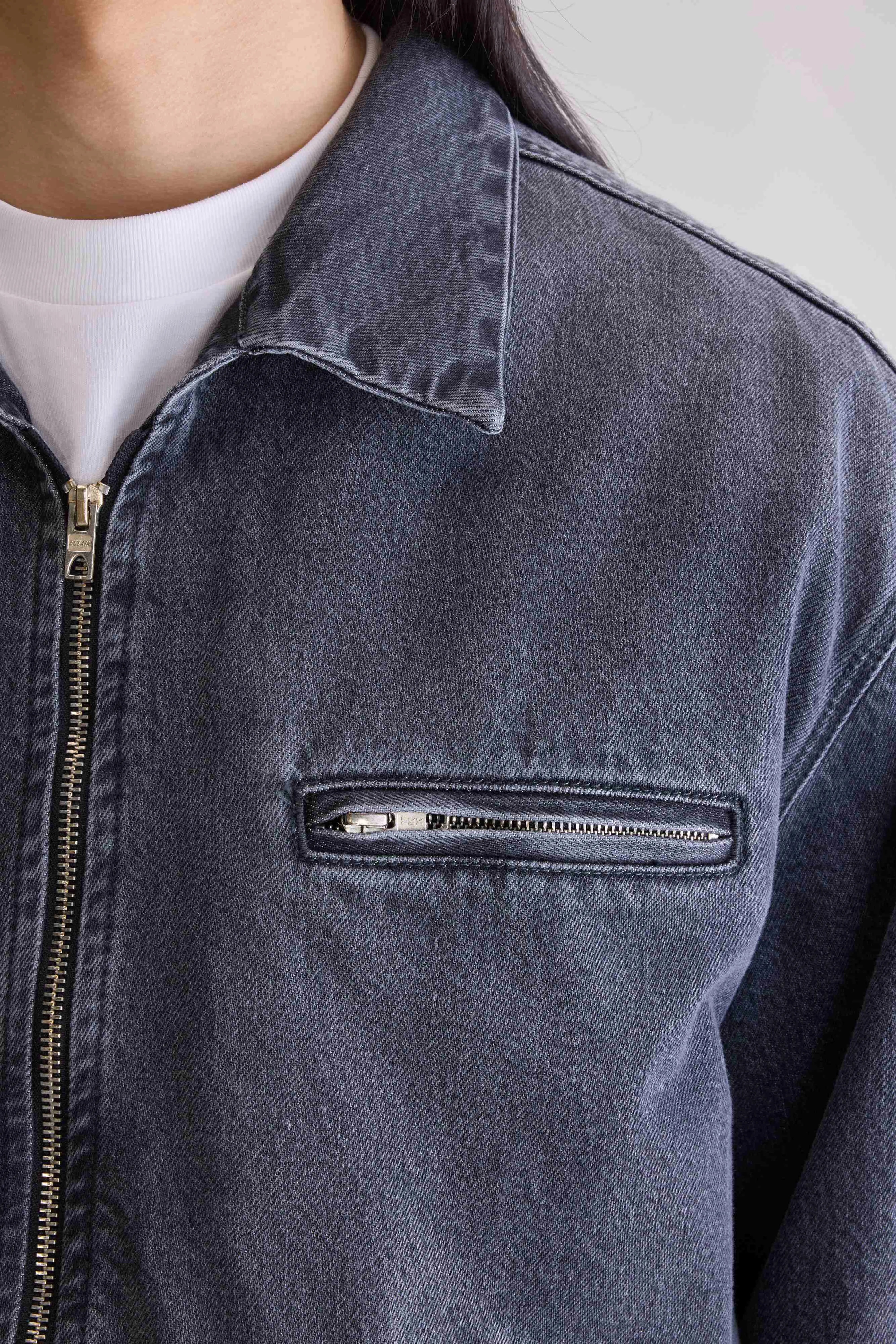 Jimbo Denim Jacket - Vintage black For Men | Bellerose