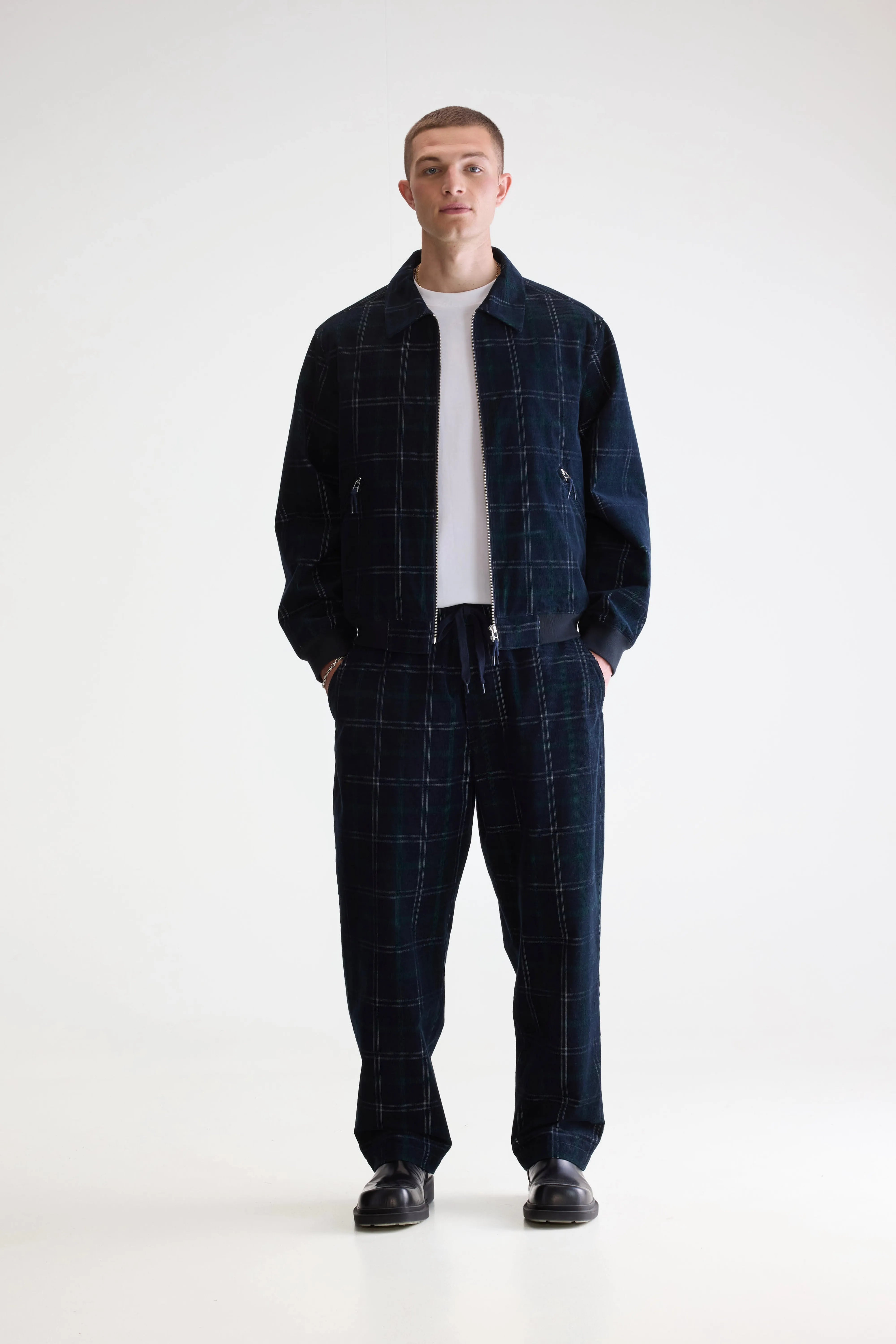 Jonax Golf Jacket - Check a For Men | Bellerose
