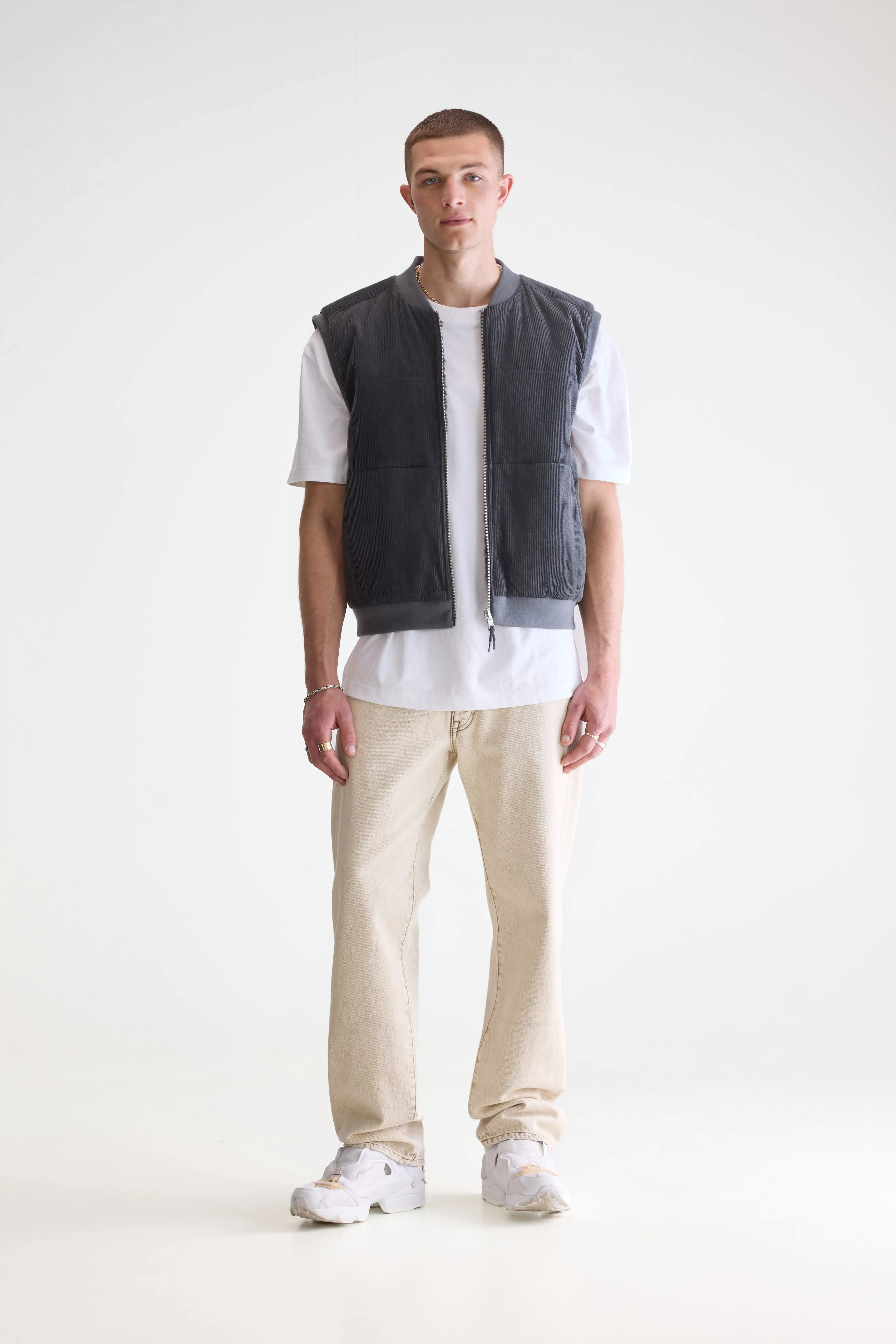 Jocko Bodywarmer - Elephant For Men | Bellerose