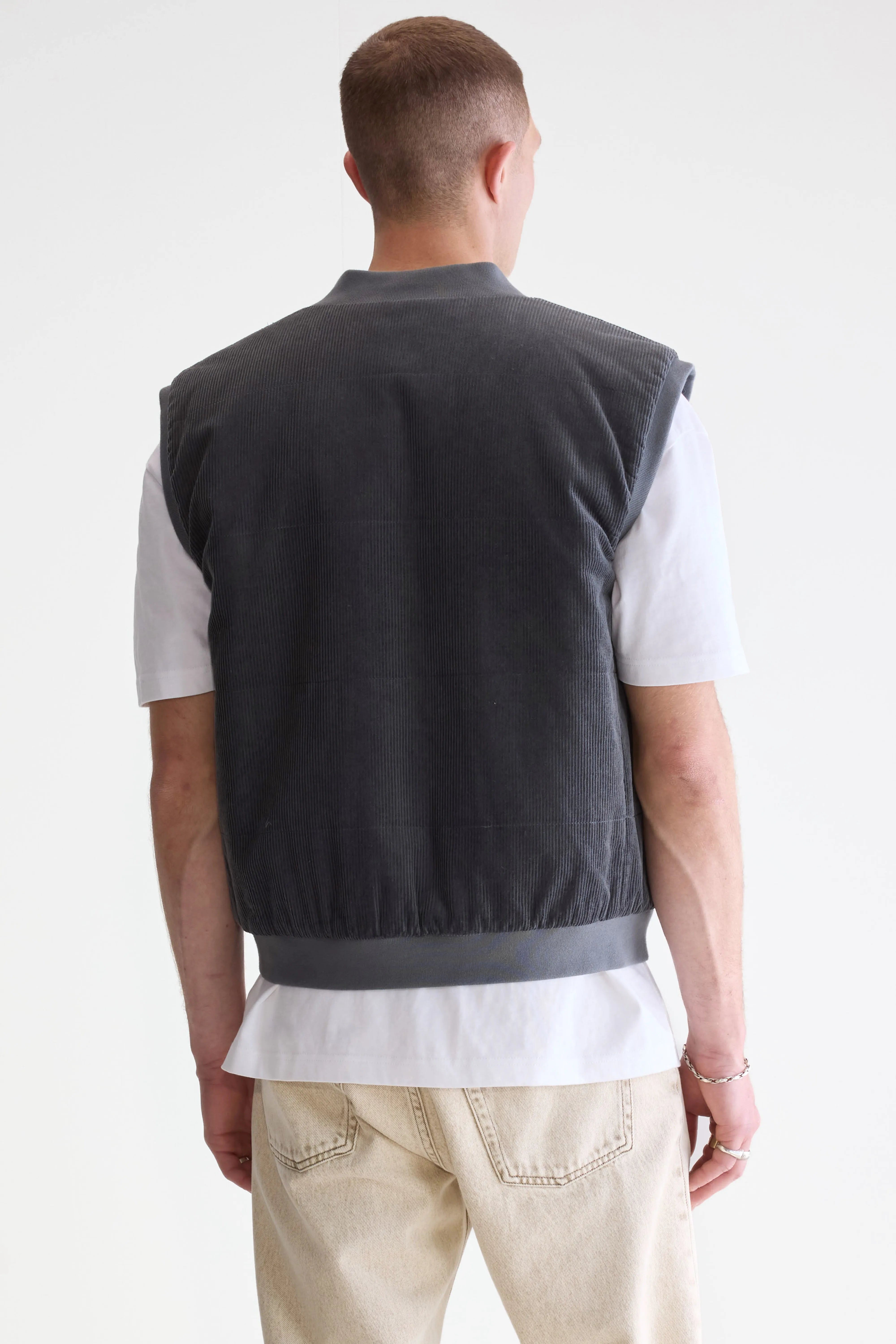 Jocko bodywarmer (252 / M / ELEPHANT)
