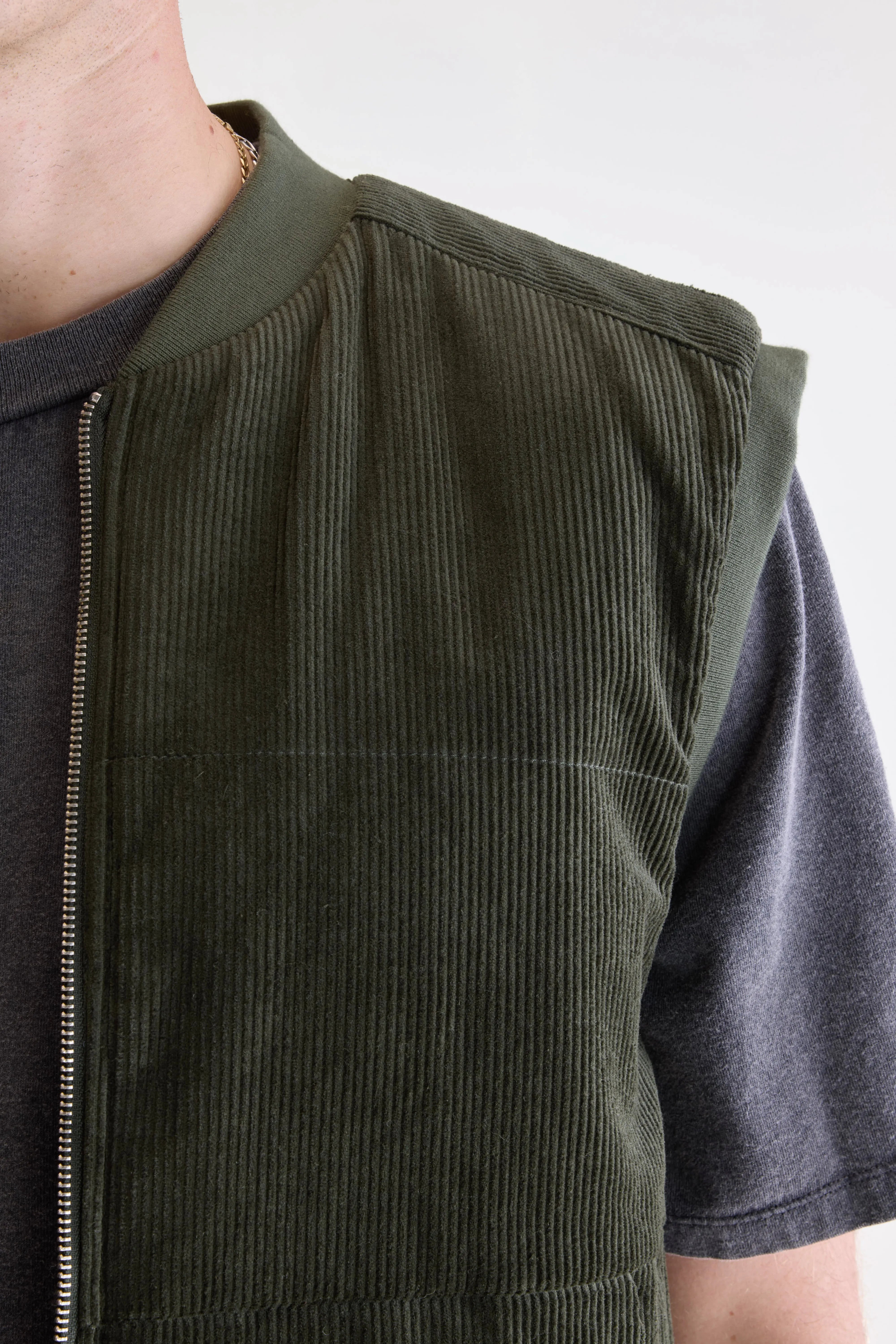 Jocko bodywarmer (252 / M / DARK OLIVE)