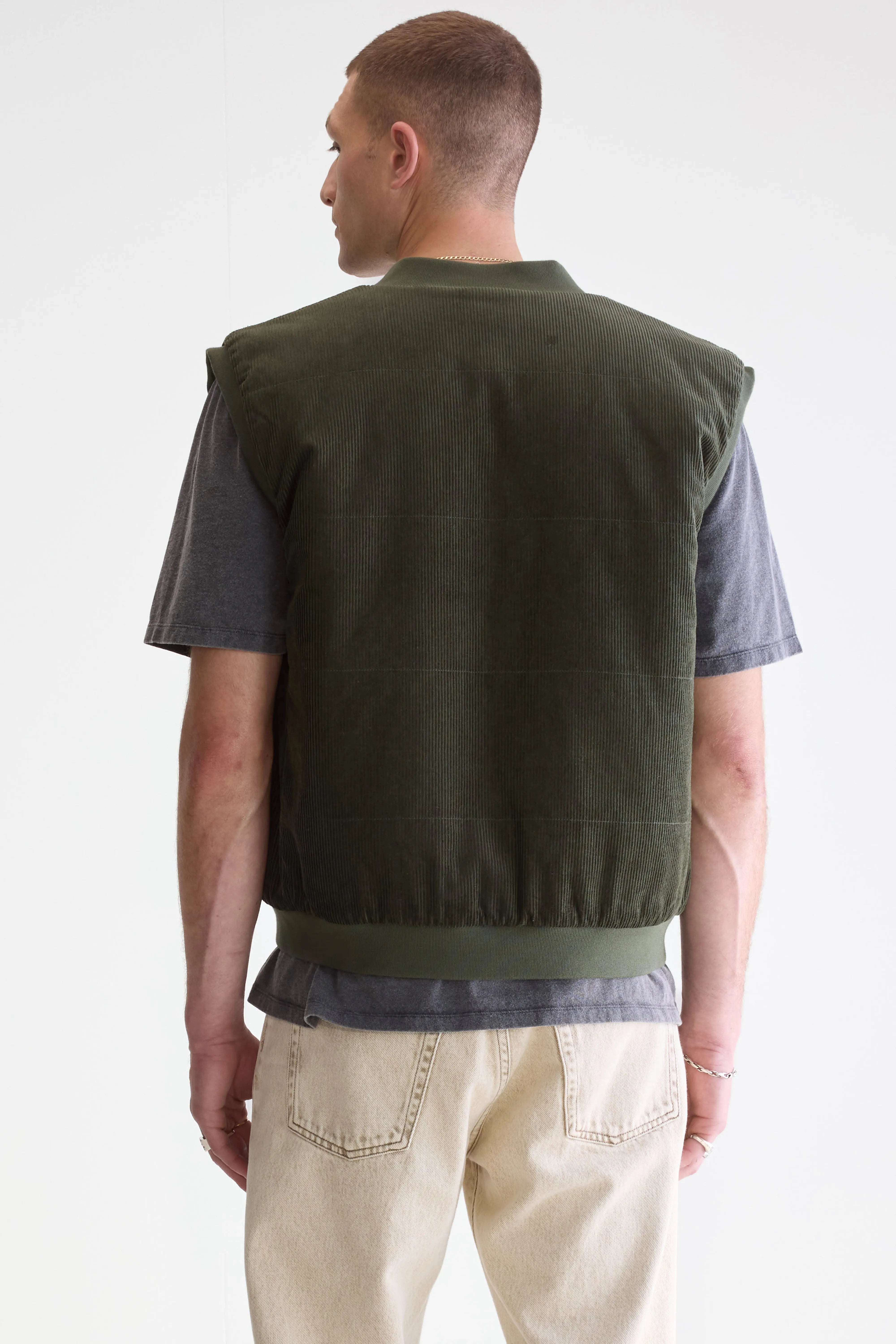 Jocko bodywarmer (252 / M / DARK OLIVE)