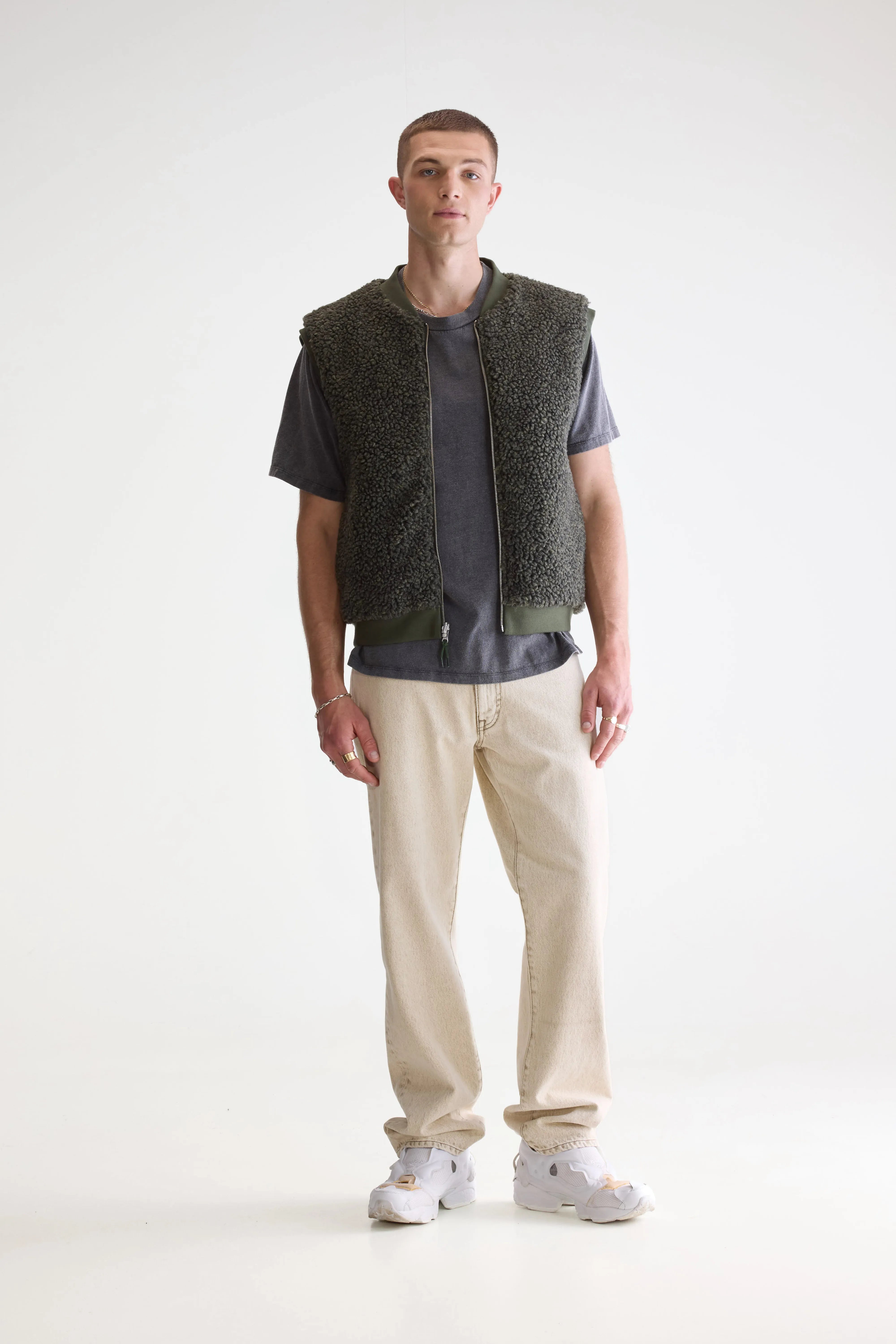 Jocko Bodywarmer - Dark olive For Men | Bellerose