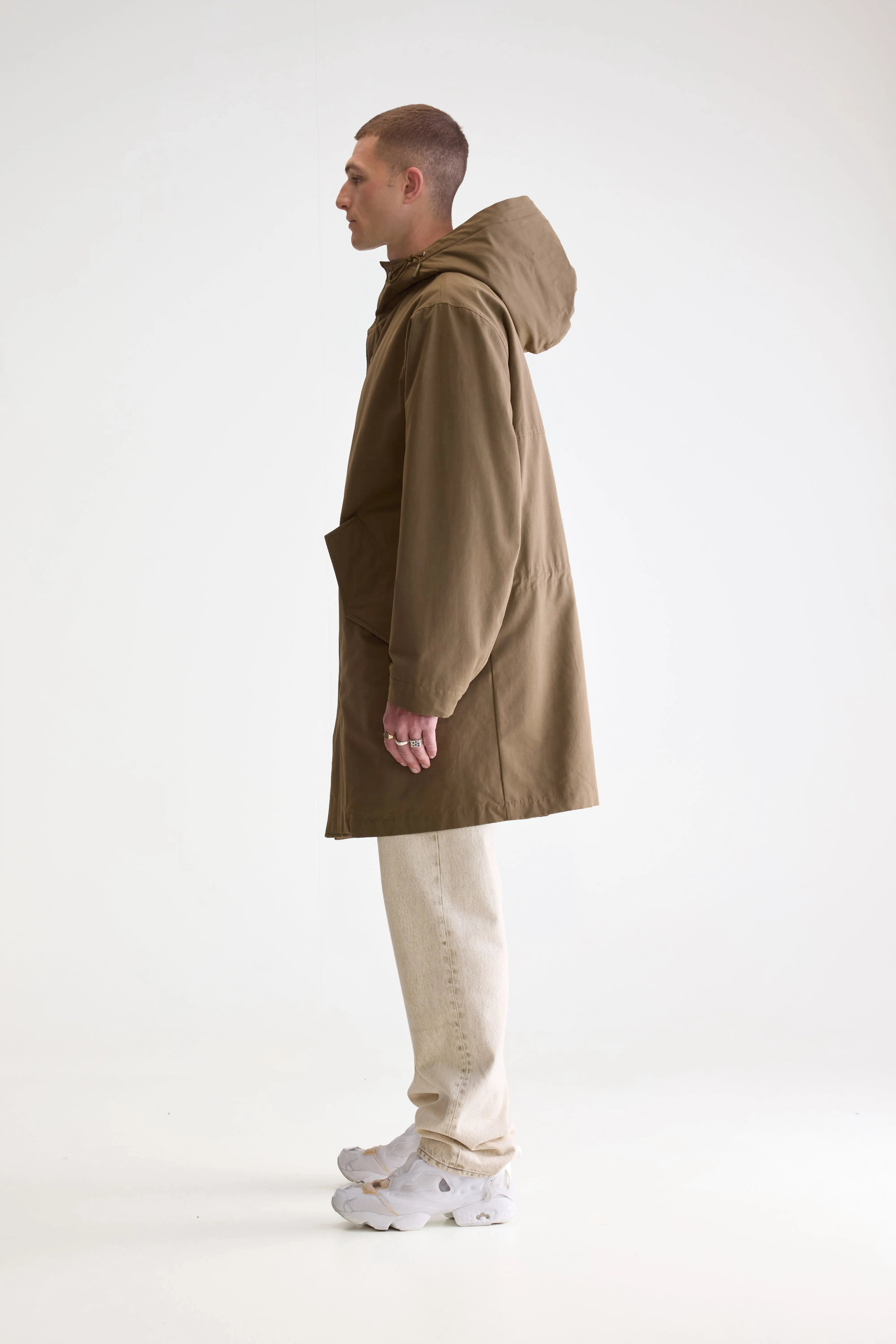 Hanson hooded parka (252 / M / OLIVE NIGHT)