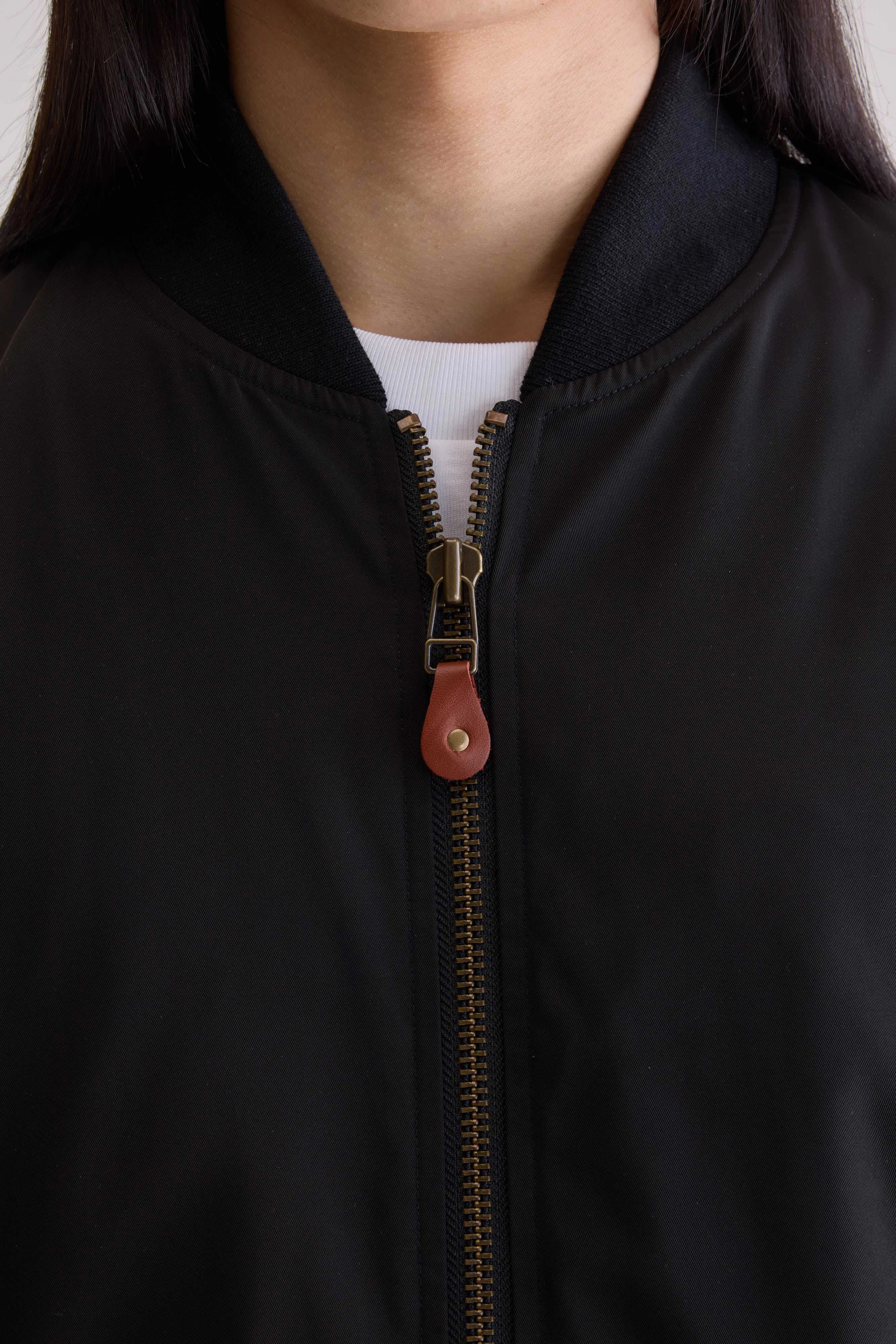 Jumper Bomber Jacket - Black For Men | Bellerose