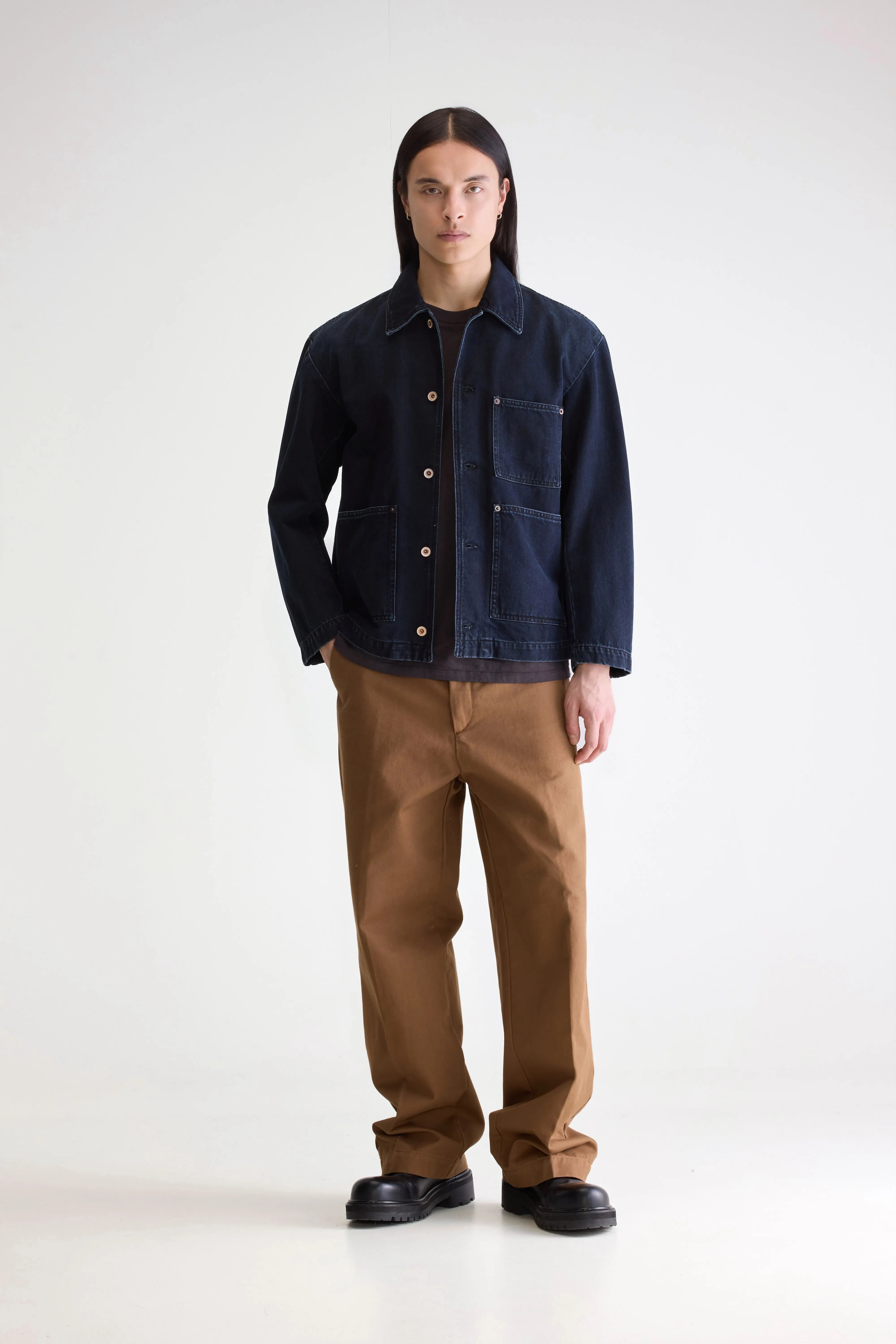 Veste En Denim Kadillac - Black blue Pour Homme | Bellerose
