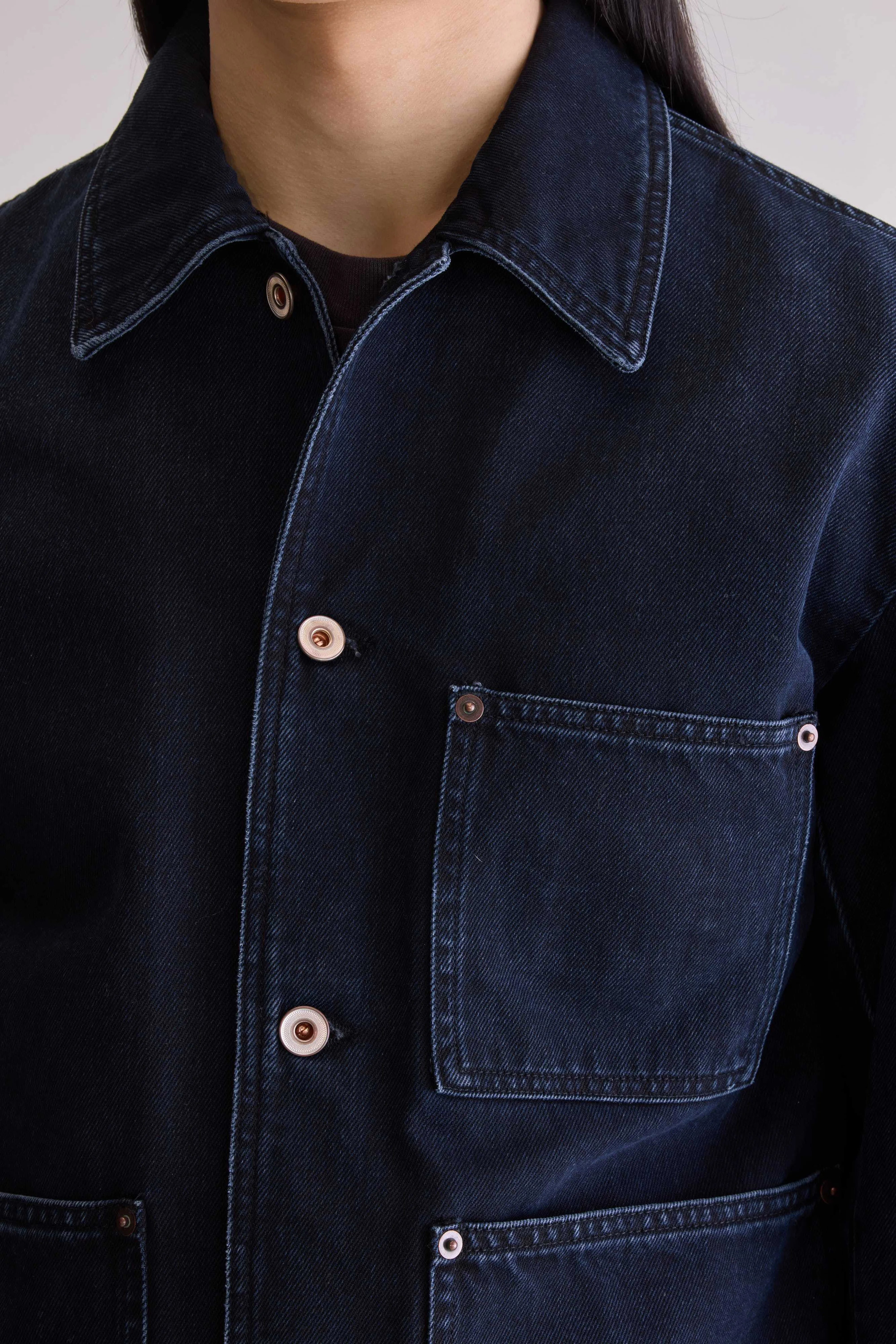 Veste en denim Kadillac (252 / M / BLACK BLUE)