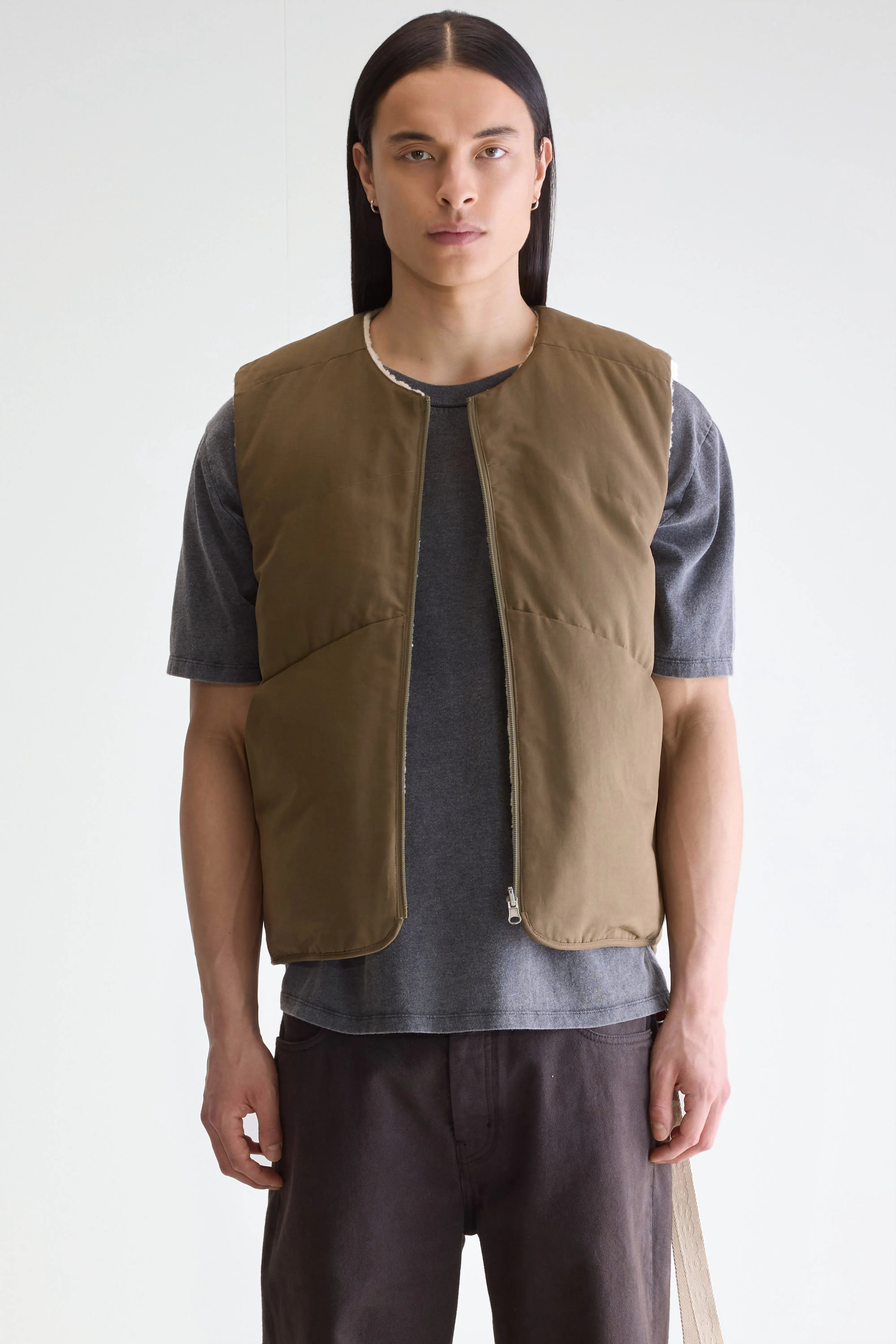 Hocho Bodywarmer - Olive night For Men | Bellerose