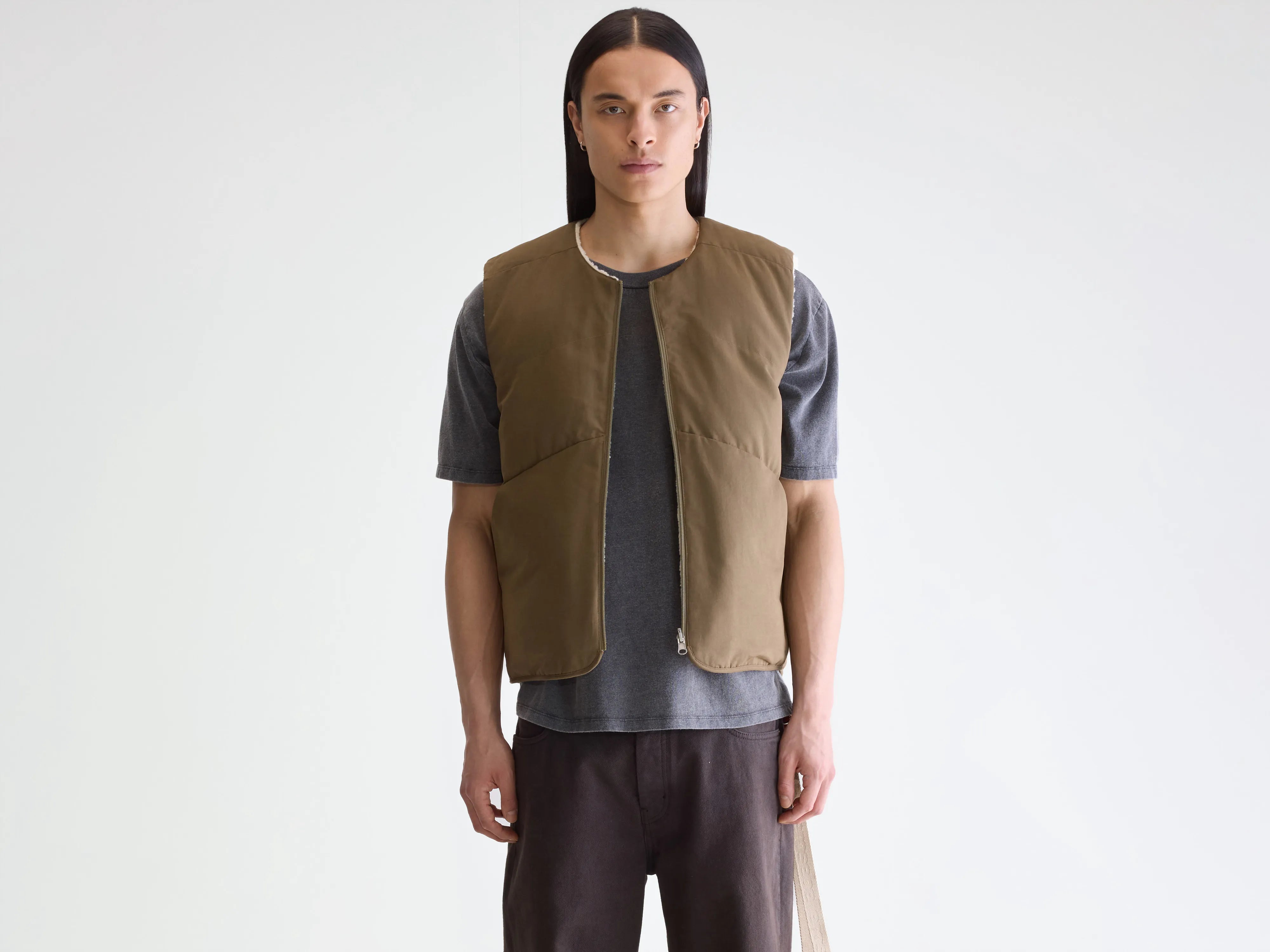Hocho bodywarmer (252 / M / OLIVE NIGHT)