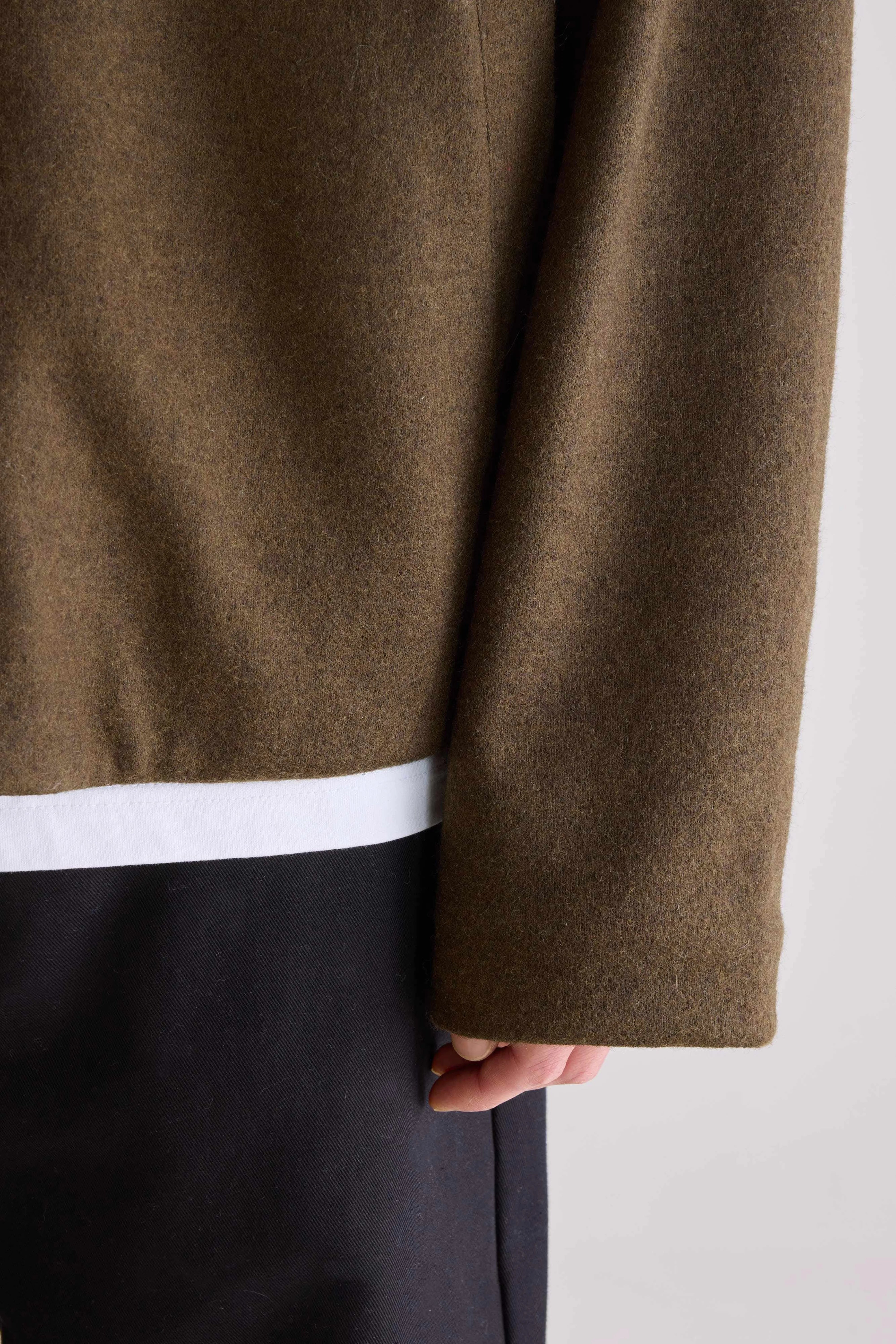 Jambo zipped jacket (252 / M / DARK OLIVE)
