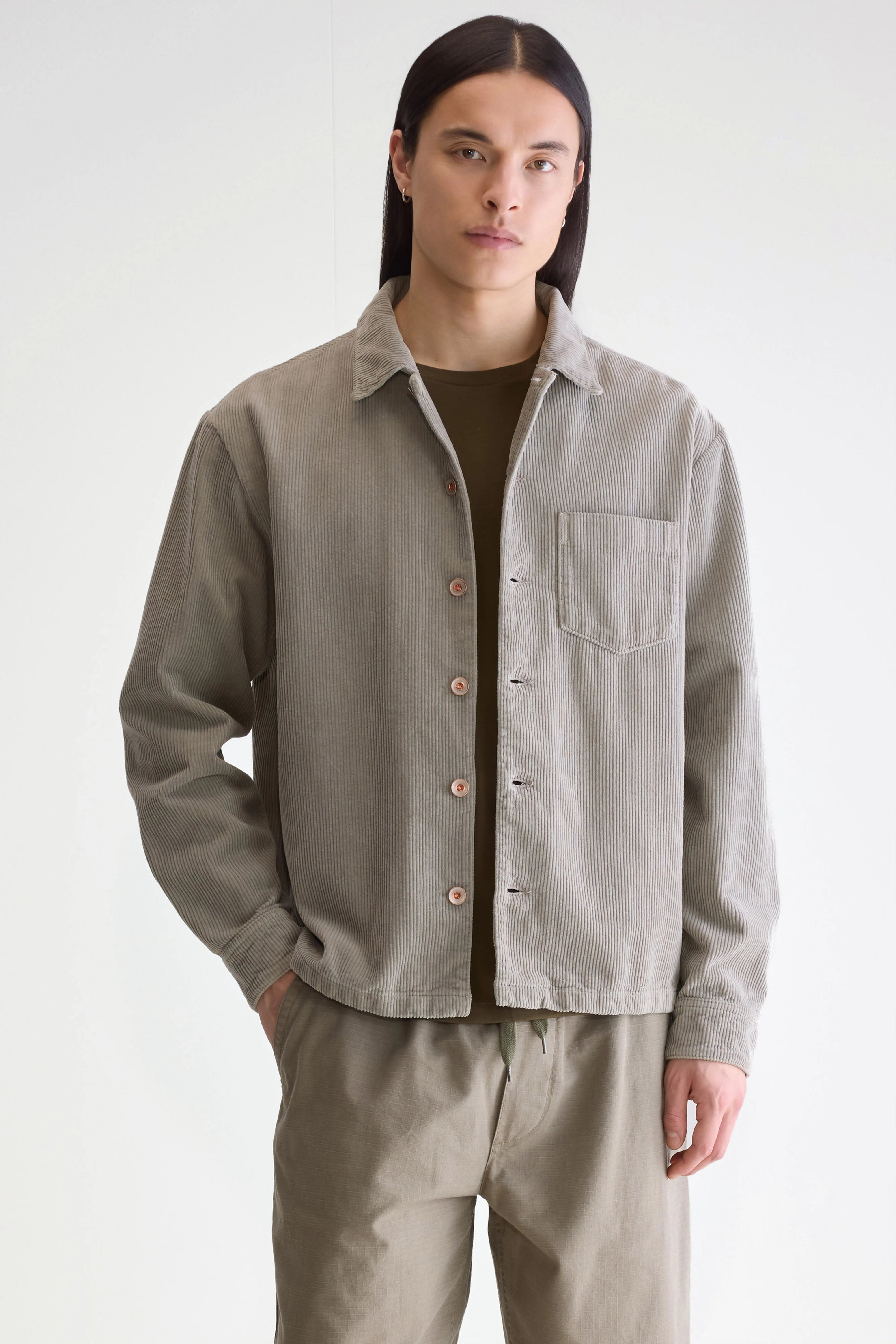 Goney Corduroy Overshirt - Rock For Men | Bellerose