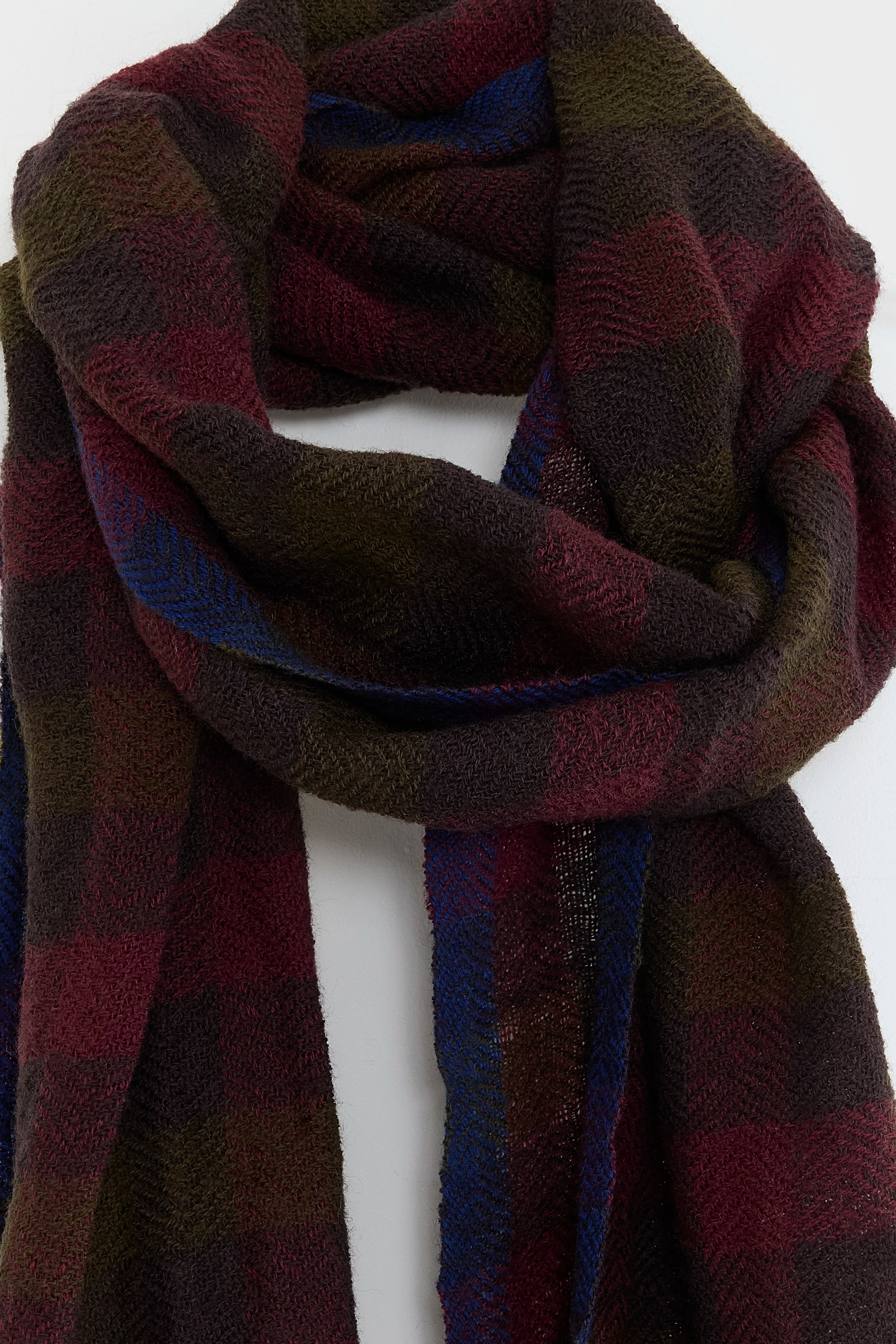 Sidy checked scarf (252 / M / CHECK G)