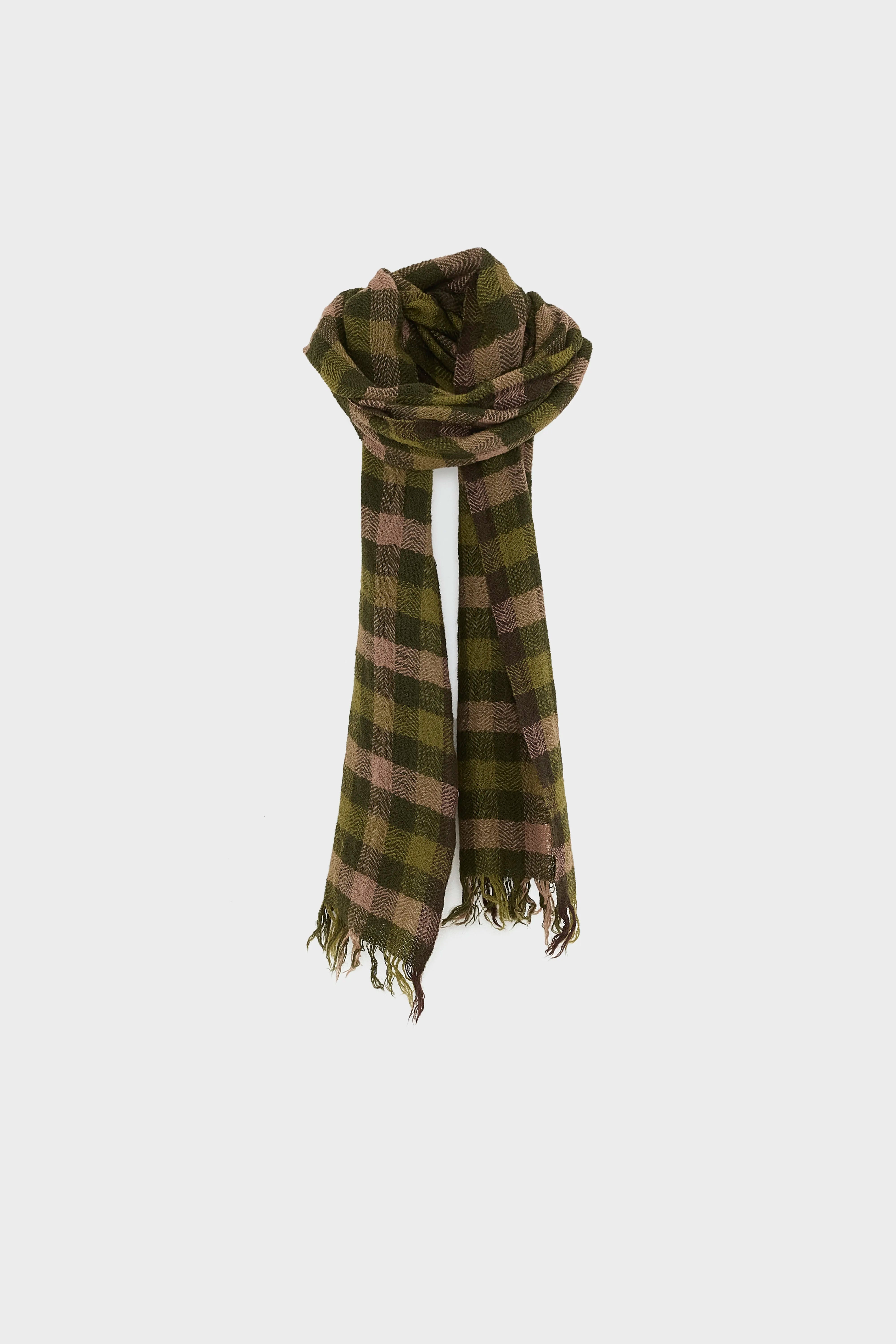 Sidy Geruite Sjaal Sidy - Beluga / Dark purple / Wine Voor Heren | Bellerose